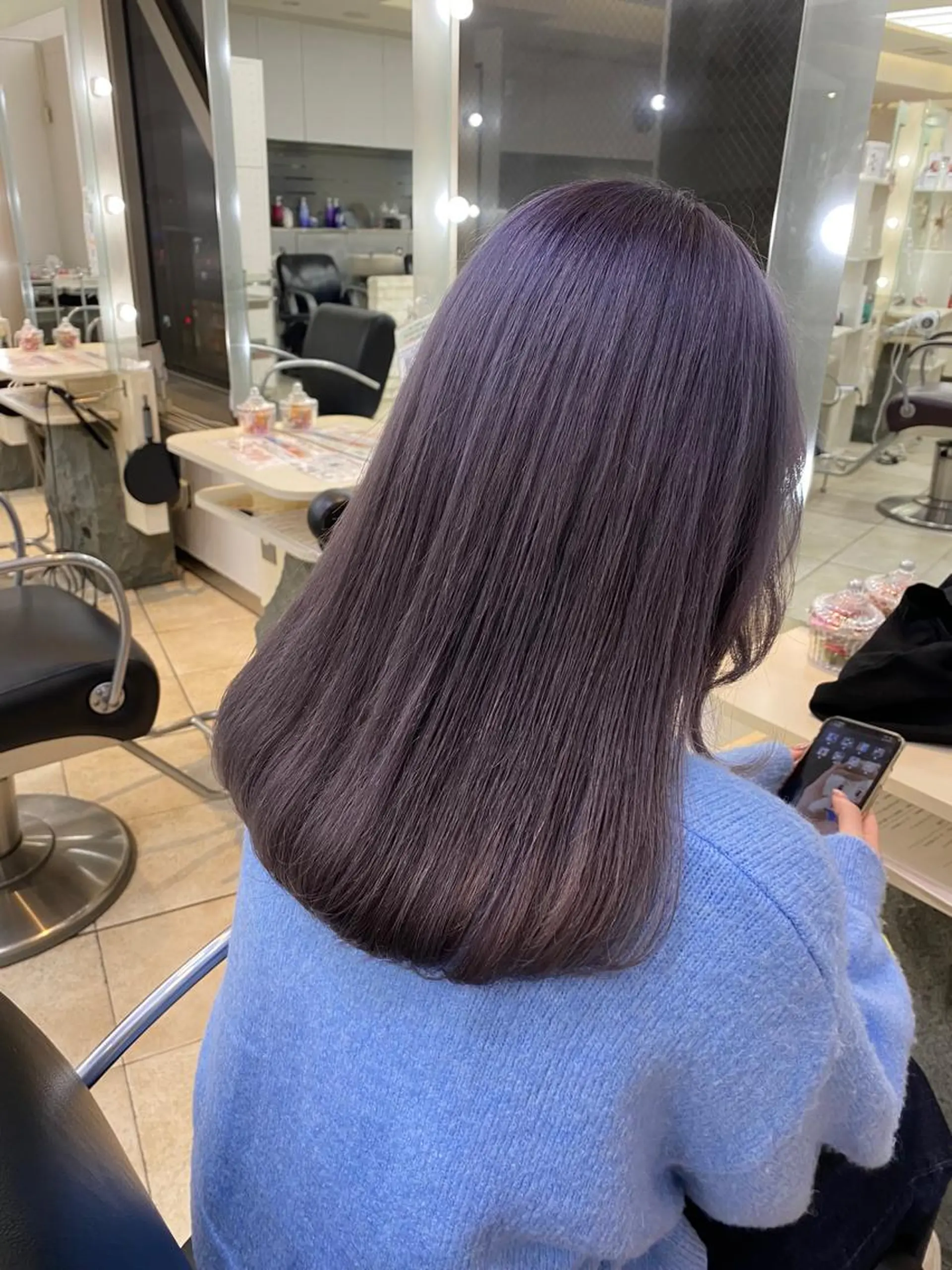 セミロング 韓国レイヤー×モテ髪 /MITSUKI🤍のヘアスタイル