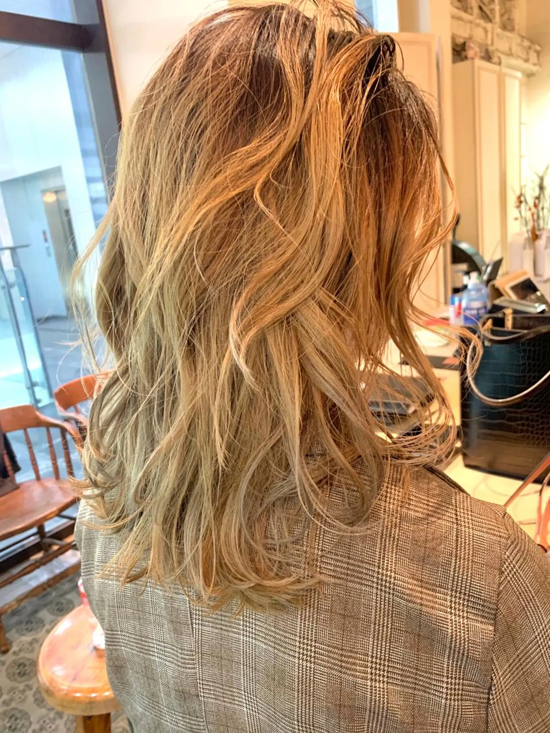 セミロング カラー メンズヘア/レイヤー /ボブ山内春輝のヘアスタイル