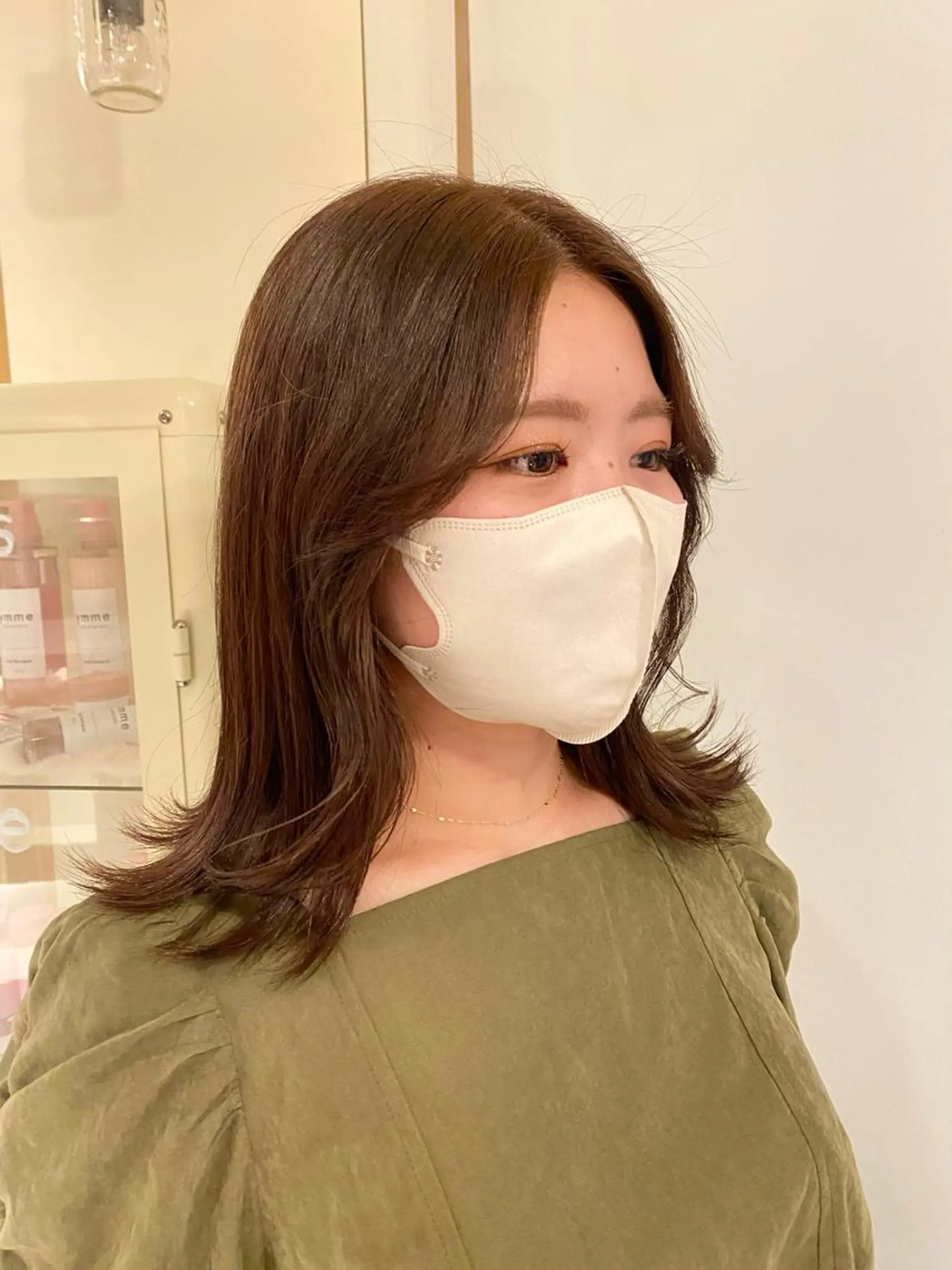 カラー ブリーチ 透明感カラー organicatelier所属・似合わせ🧚‍♀️ karin🇬🇧のヘアスタイル