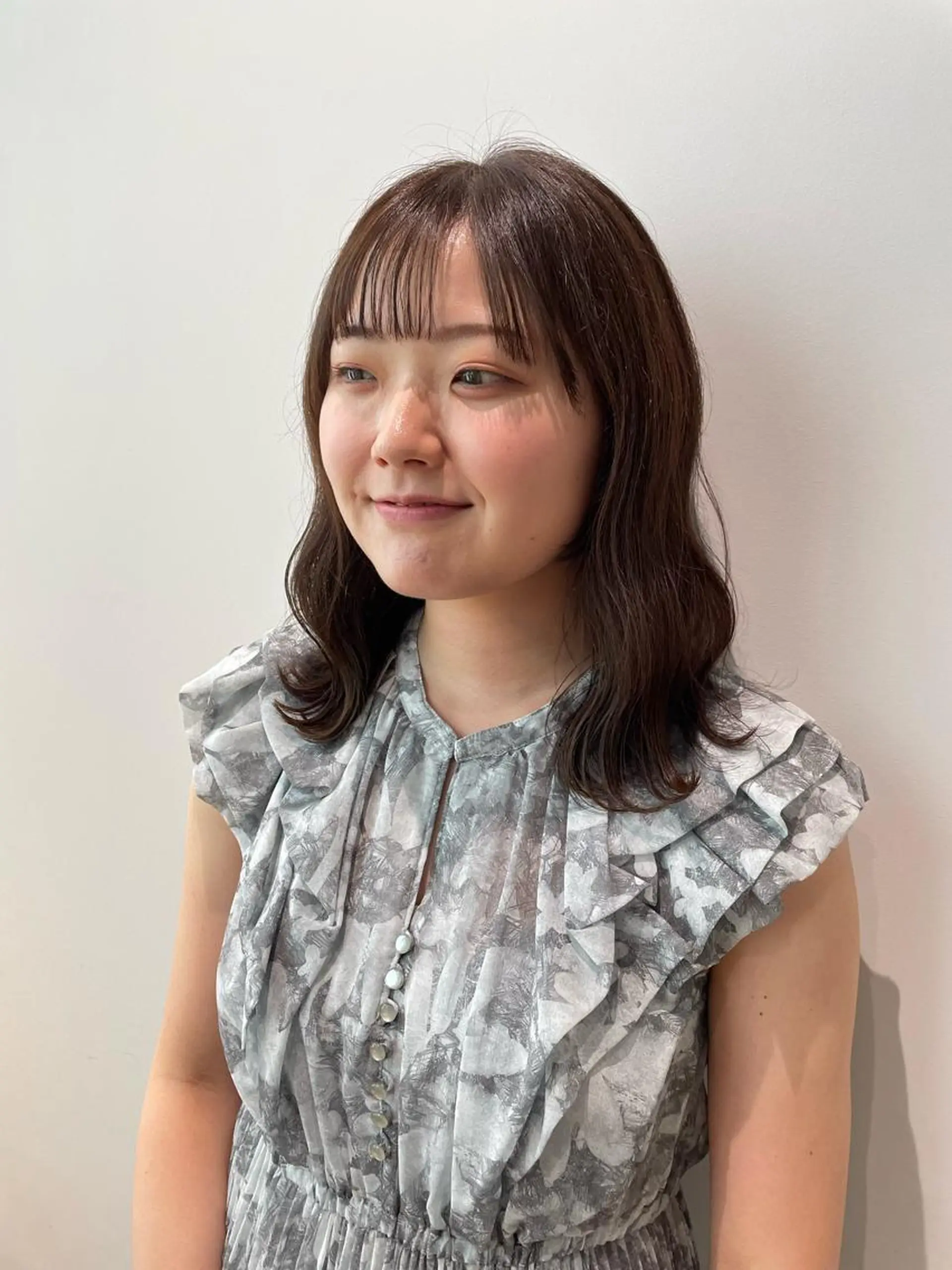 ミディアム カラー gotoday shaire saron所属・miu. ボブ/透け感カラーのヘアスタイル