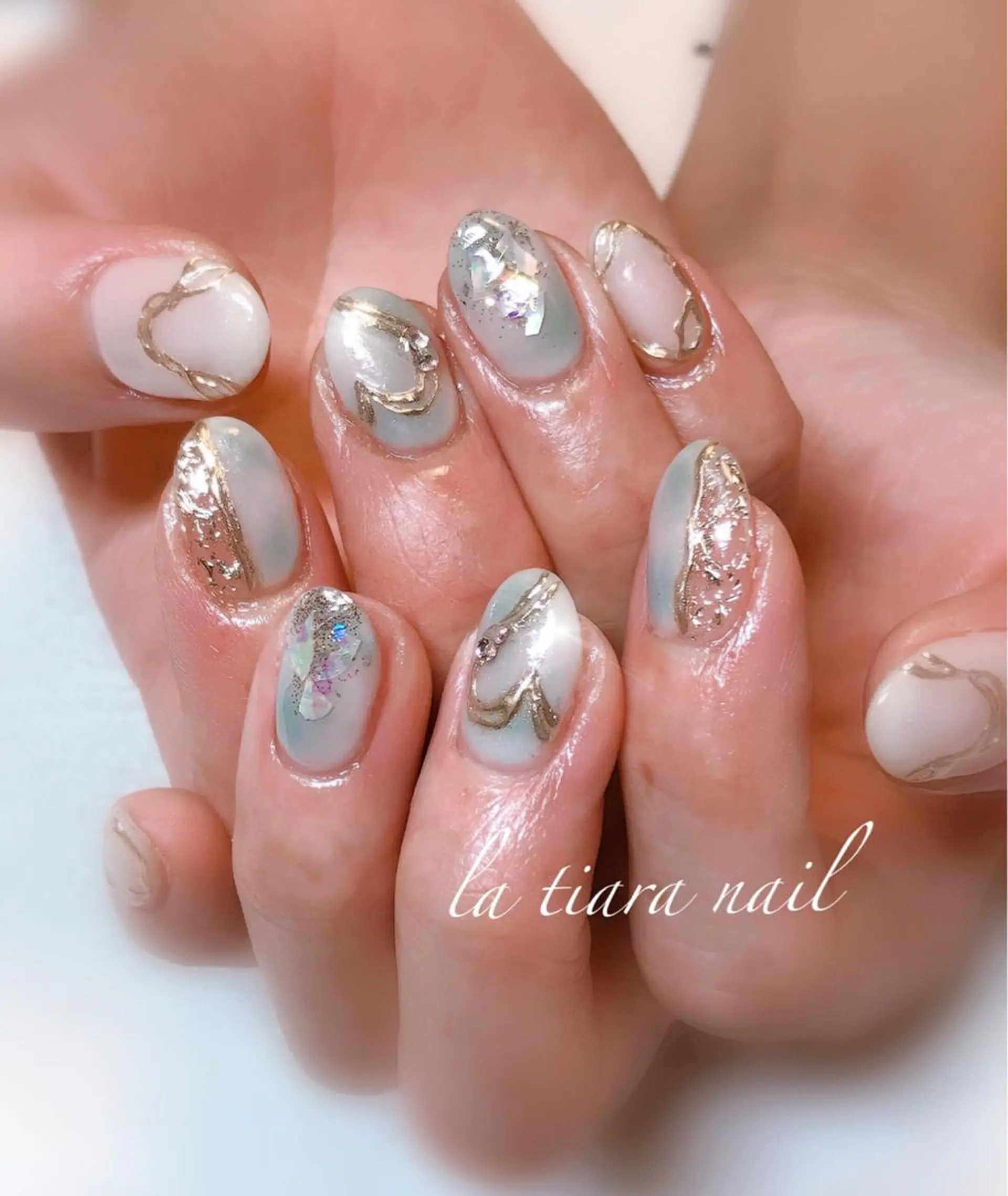 ネイル ハンドネイル Blue  bird  nail所属・Blue bird  nailのネイルデザイン