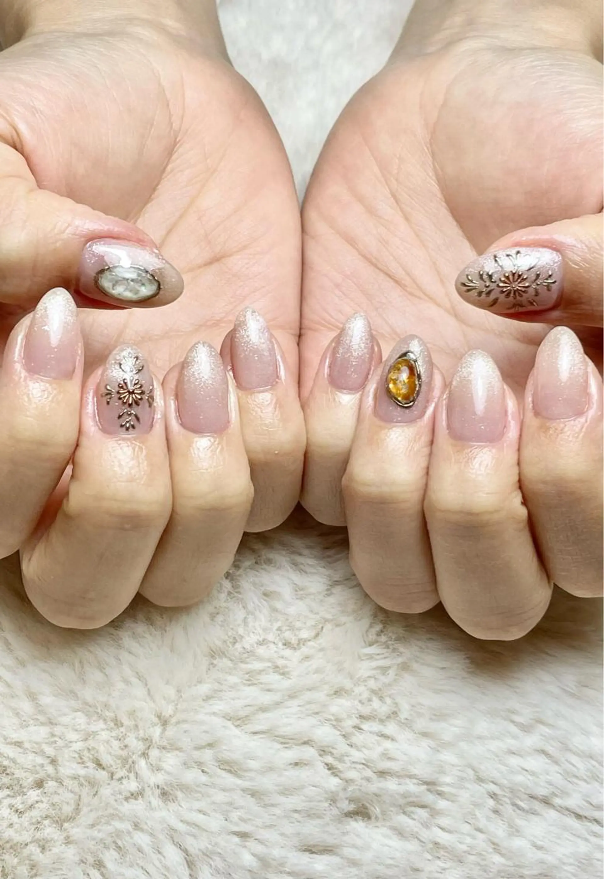 ネイル ハンドネイル 岩山 直子のネイルデザイン