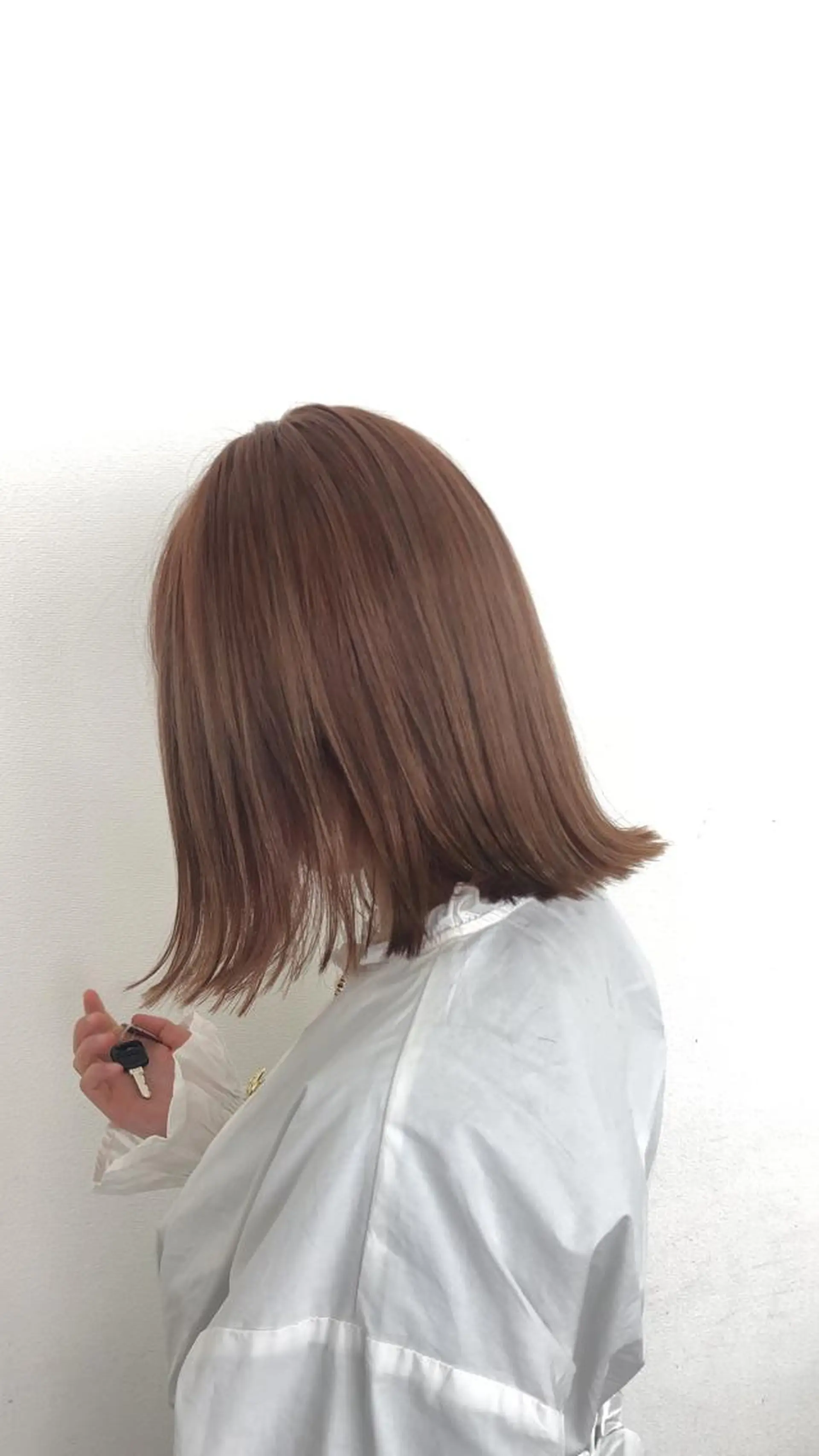 ミディアム カラー タカハシ ユウキのヘアスタイル