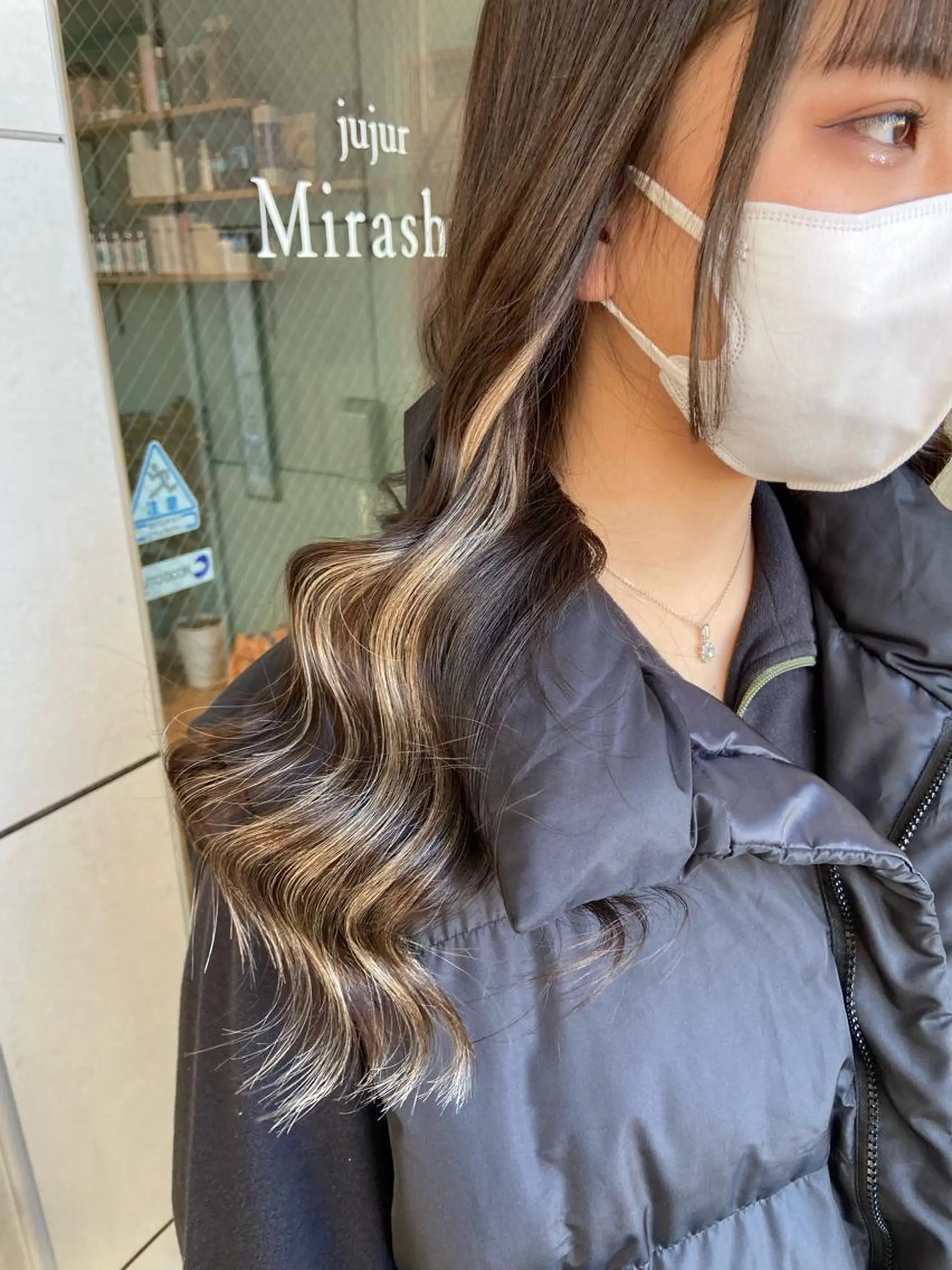 ロング カラー プルエクステ イヤリングカラー エクステ エクステ 🧸プルエクステ❤︎ ネイルKAO🧸のヘアスタイル