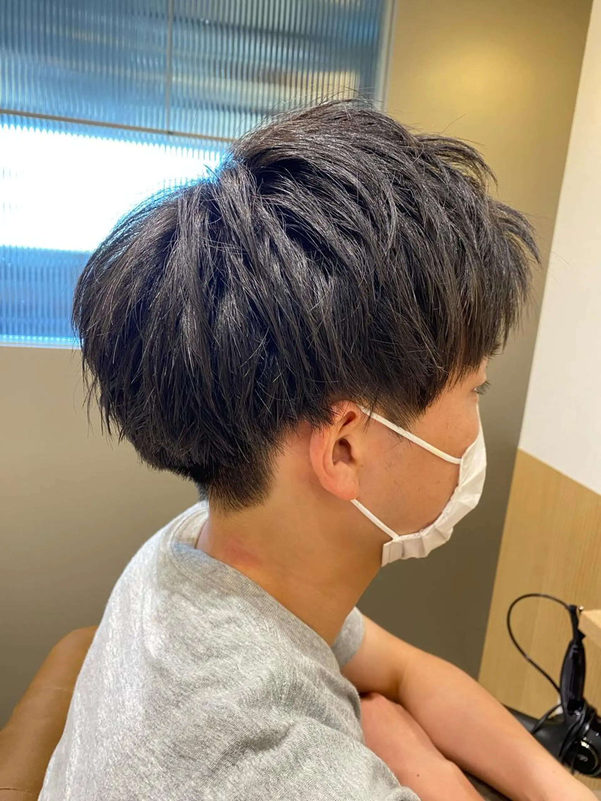 メンズ マッシュ 坂井 茅聖のヘアスタイル