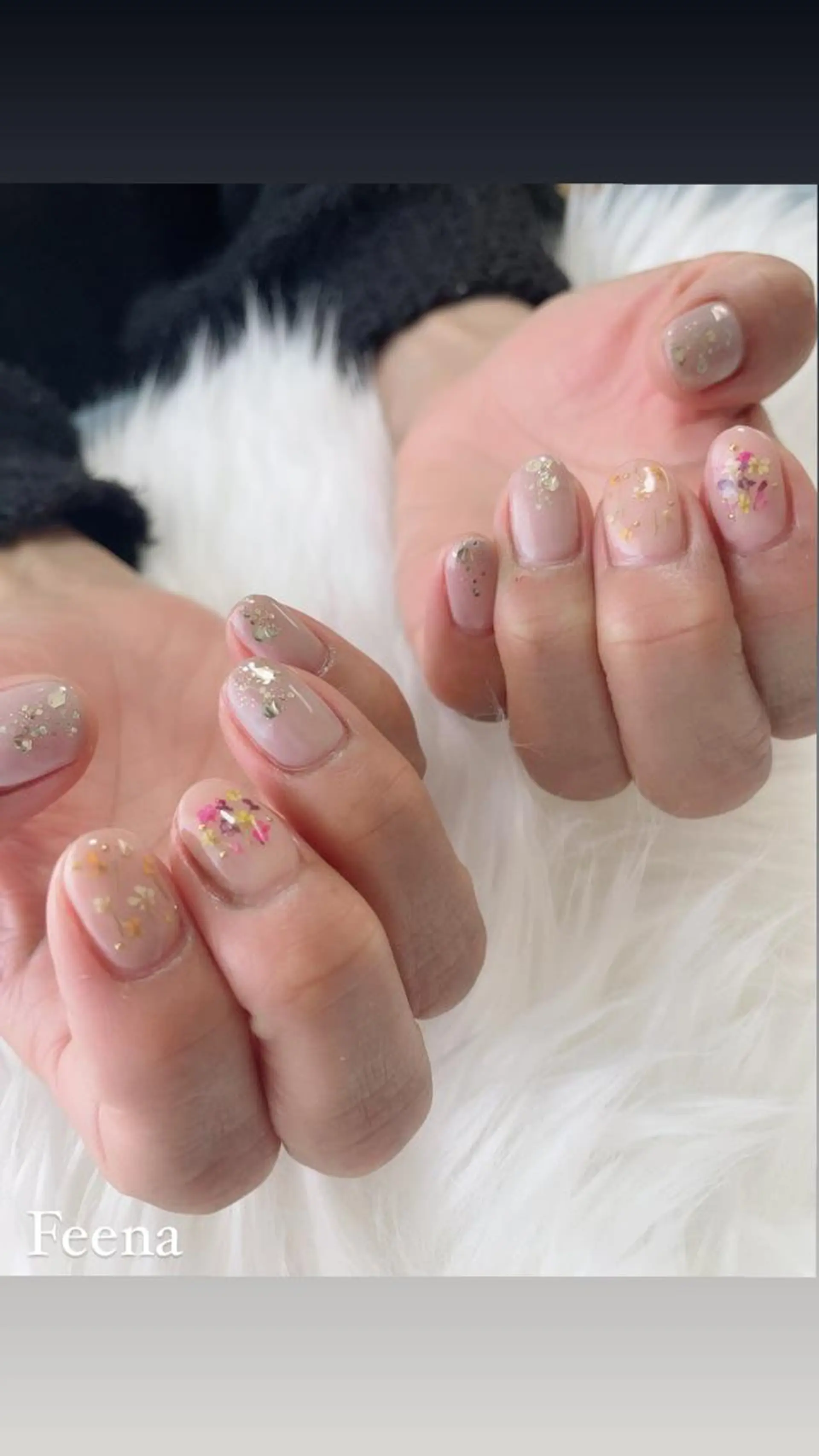 ネイル amu nail. RINAのネイルデザイン