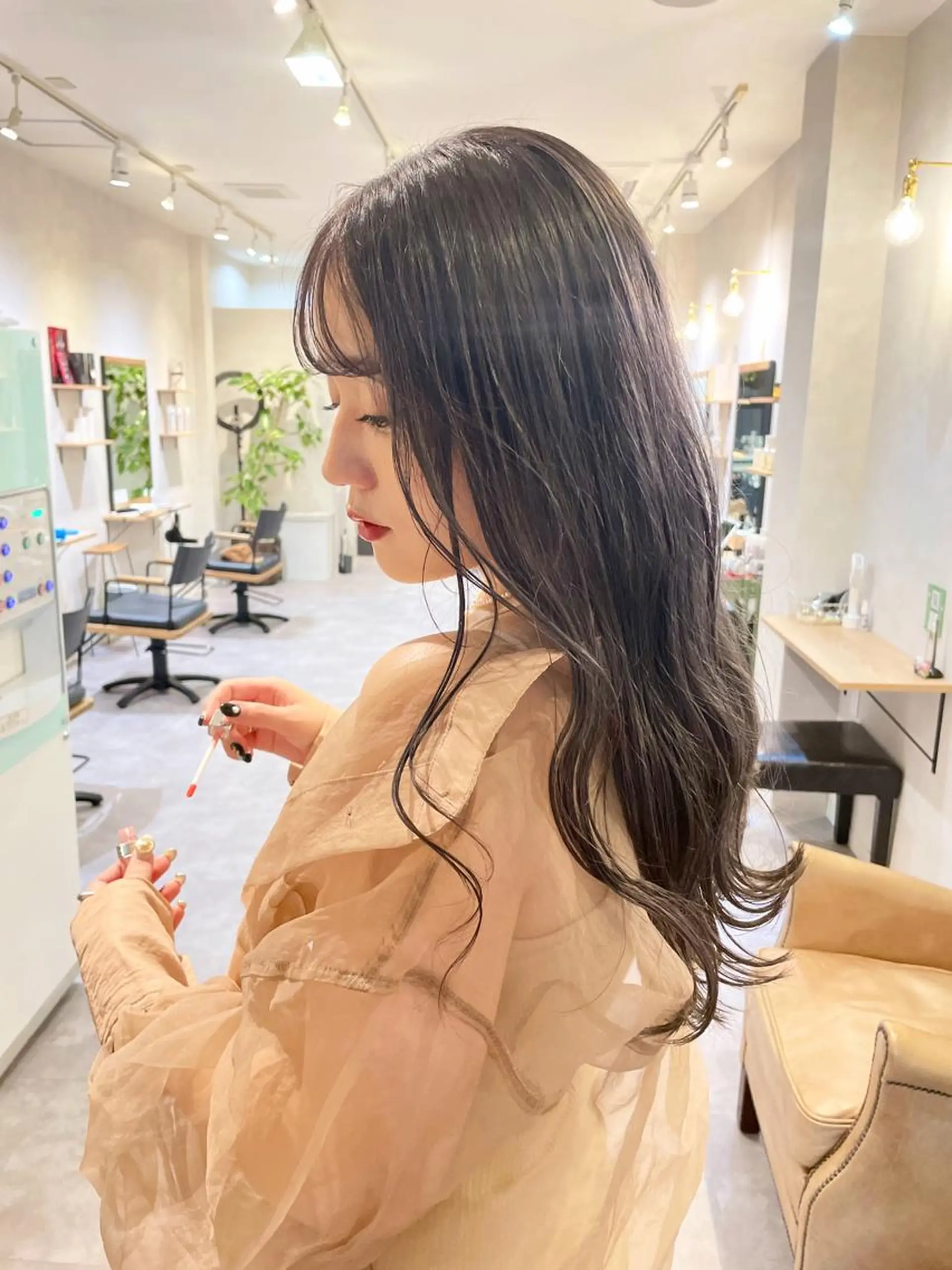 ロング アッシュ salowin梅田茶屋町north所属・くがれいじ 梅田/ショート/ボブのヘアスタイル