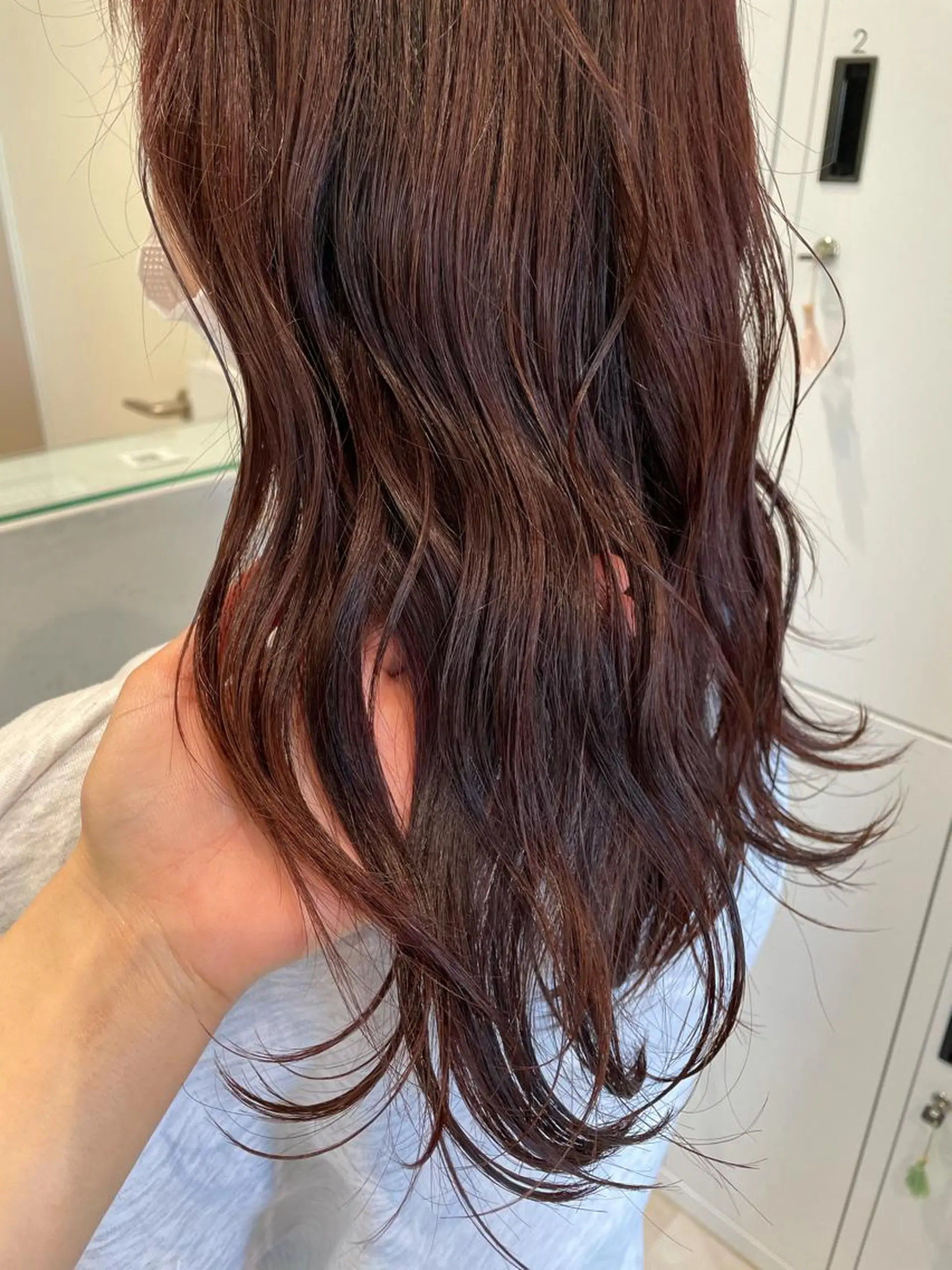 セミロング カラー ブラウンカラー ハイライトカラー ハイライト ヘアカラー ボブ/インナーカラー /眉毛/Miyuのヘアスタイル