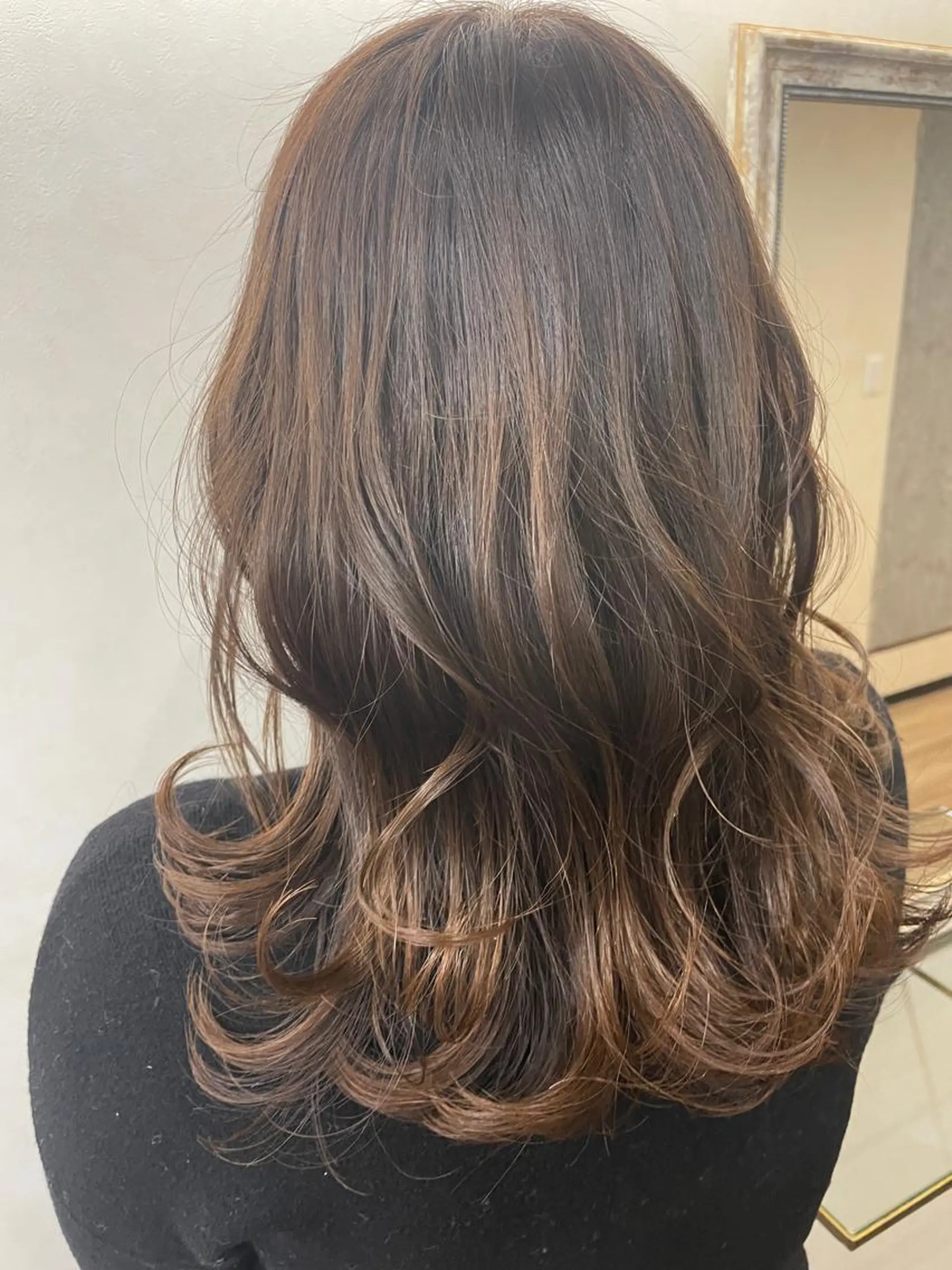 ミディアム TOWA 野村　コウダイのヘアスタイル