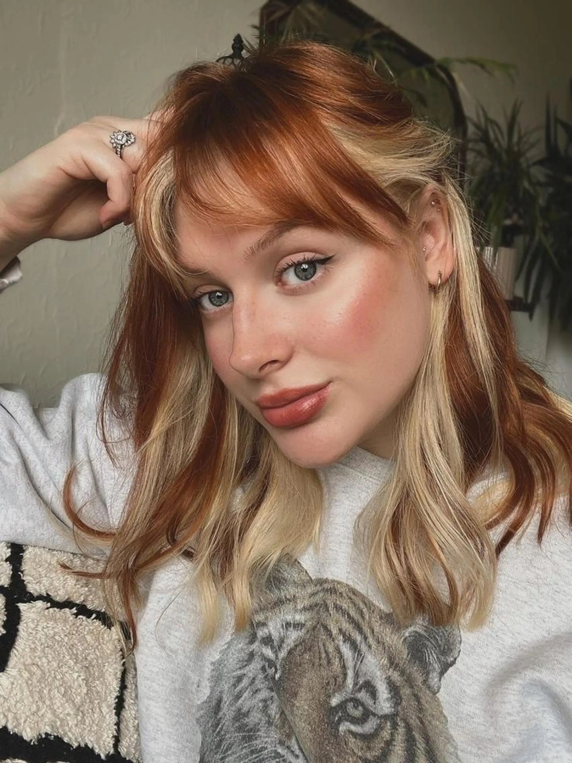 カラー 莉乃/縮毛矯正/髪質 改善/艶カラーのヘアスタイル