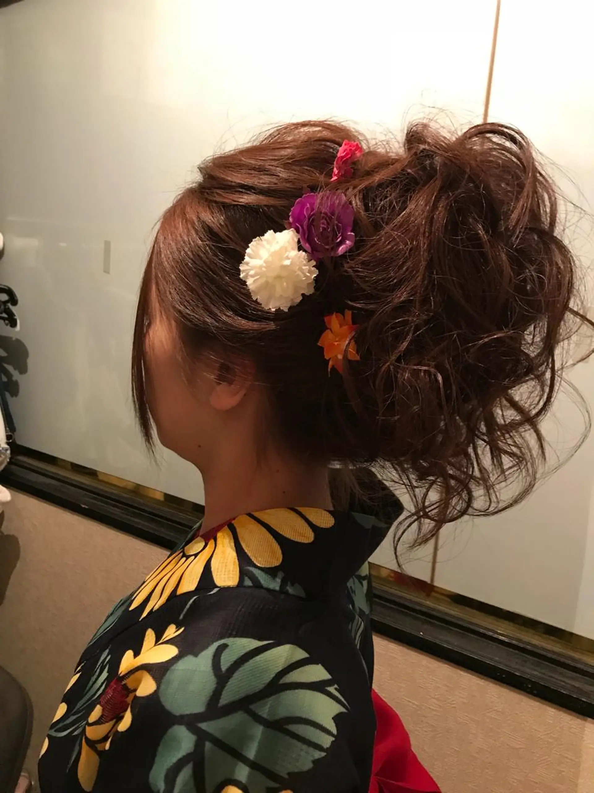 ヘアアレンジ ポニーテール 浴衣 Liberty・ 　hairのヘアスタイル