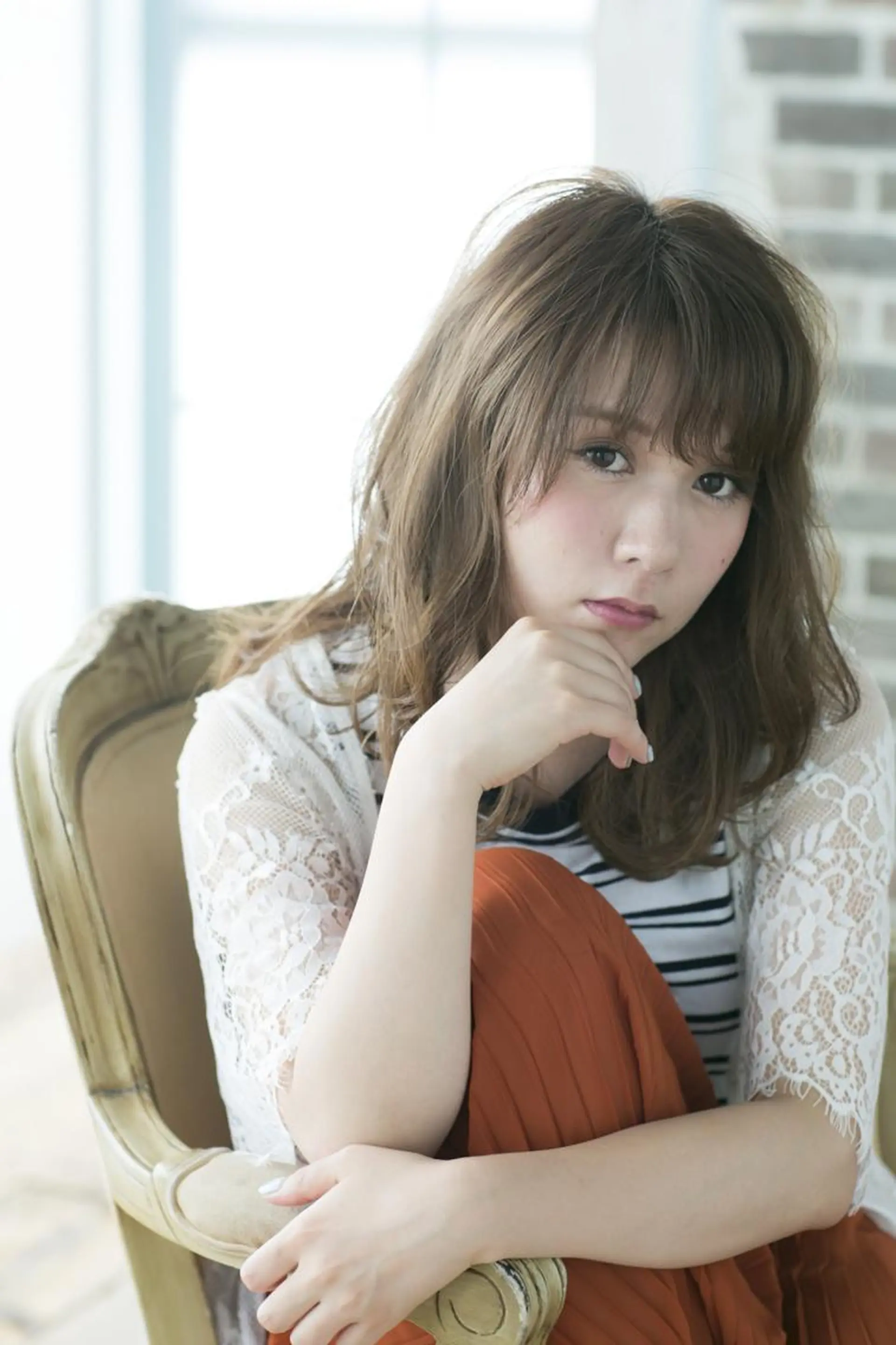 ミディアム Alushe艶髪・ 髪質改善のヘアスタイル