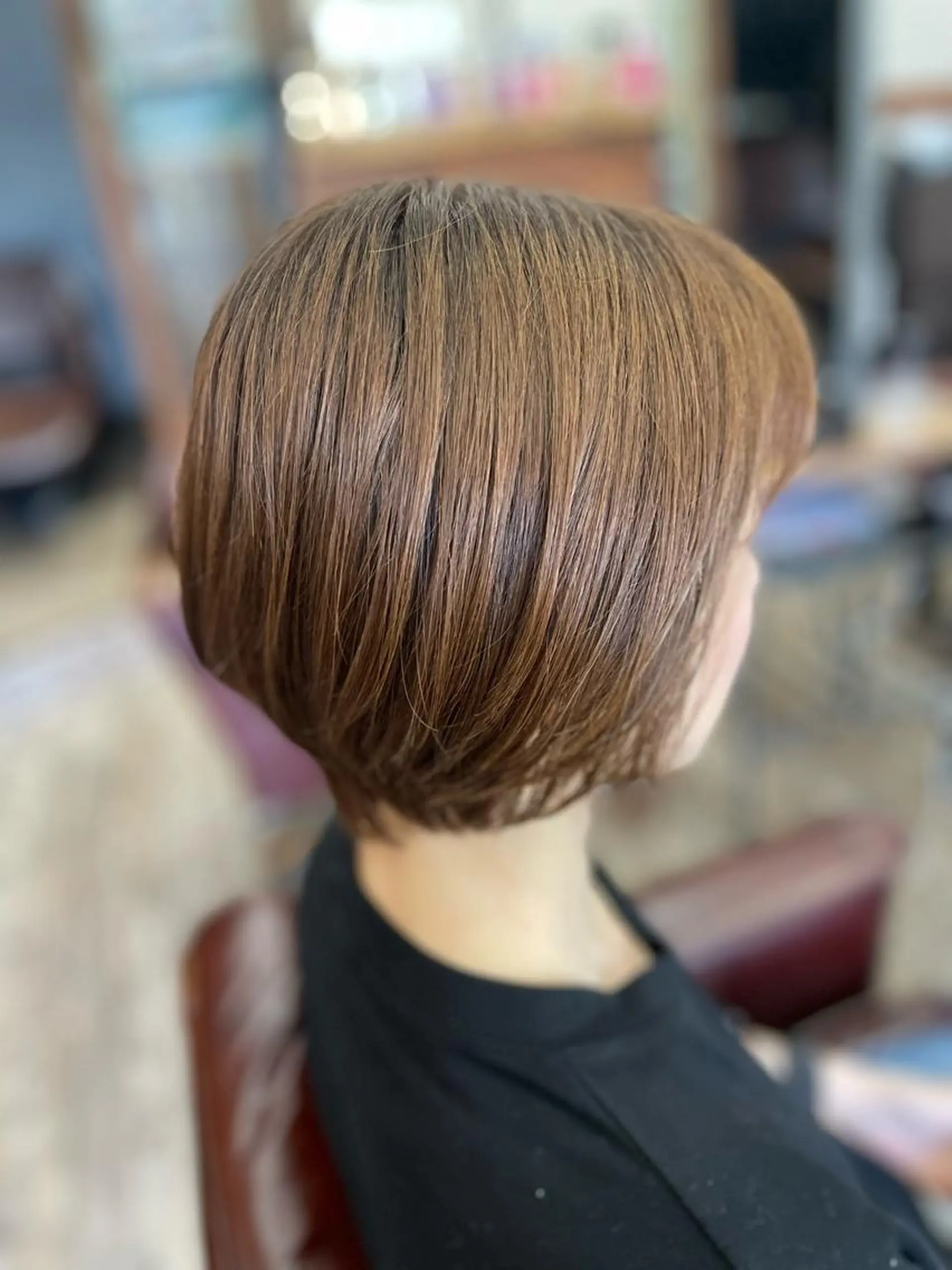 ショート カラー ショートボブ ボブ ショートヘア HAIR MAKE Avalon 橋本店所属・💎白髪染めも対応 🙆👌山本明菜のヘアスタイル