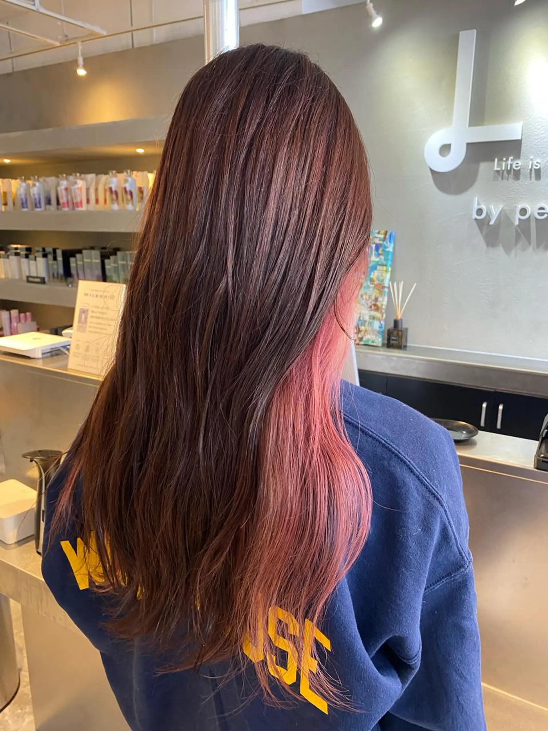 ロング カラー ヘアカラー メンズ特化美容師 /真家雅樹🔥のヘアスタイル