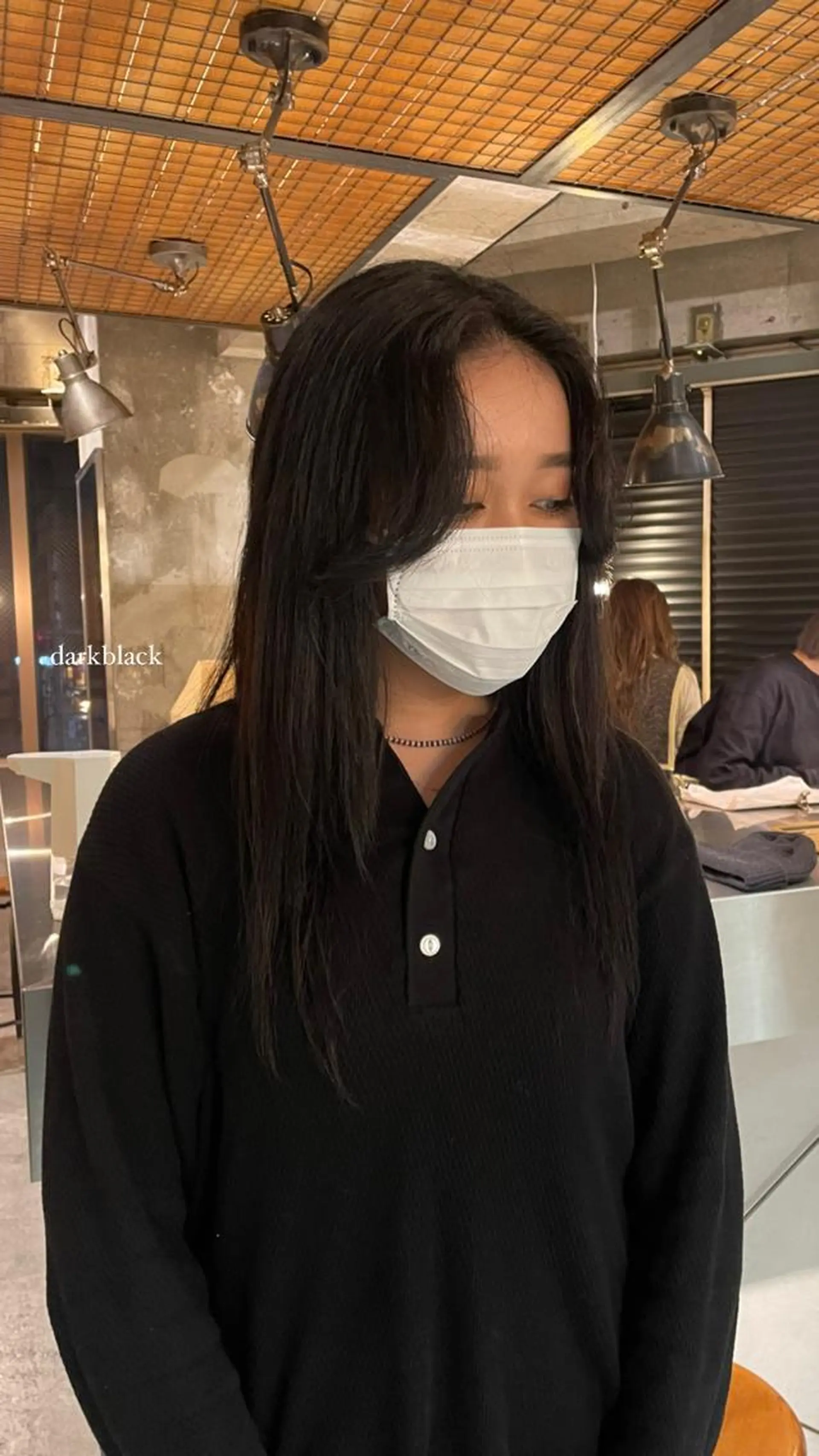 ロング カラー 黒髪 ショートカット募集中 /NAGISAのヘアスタイル