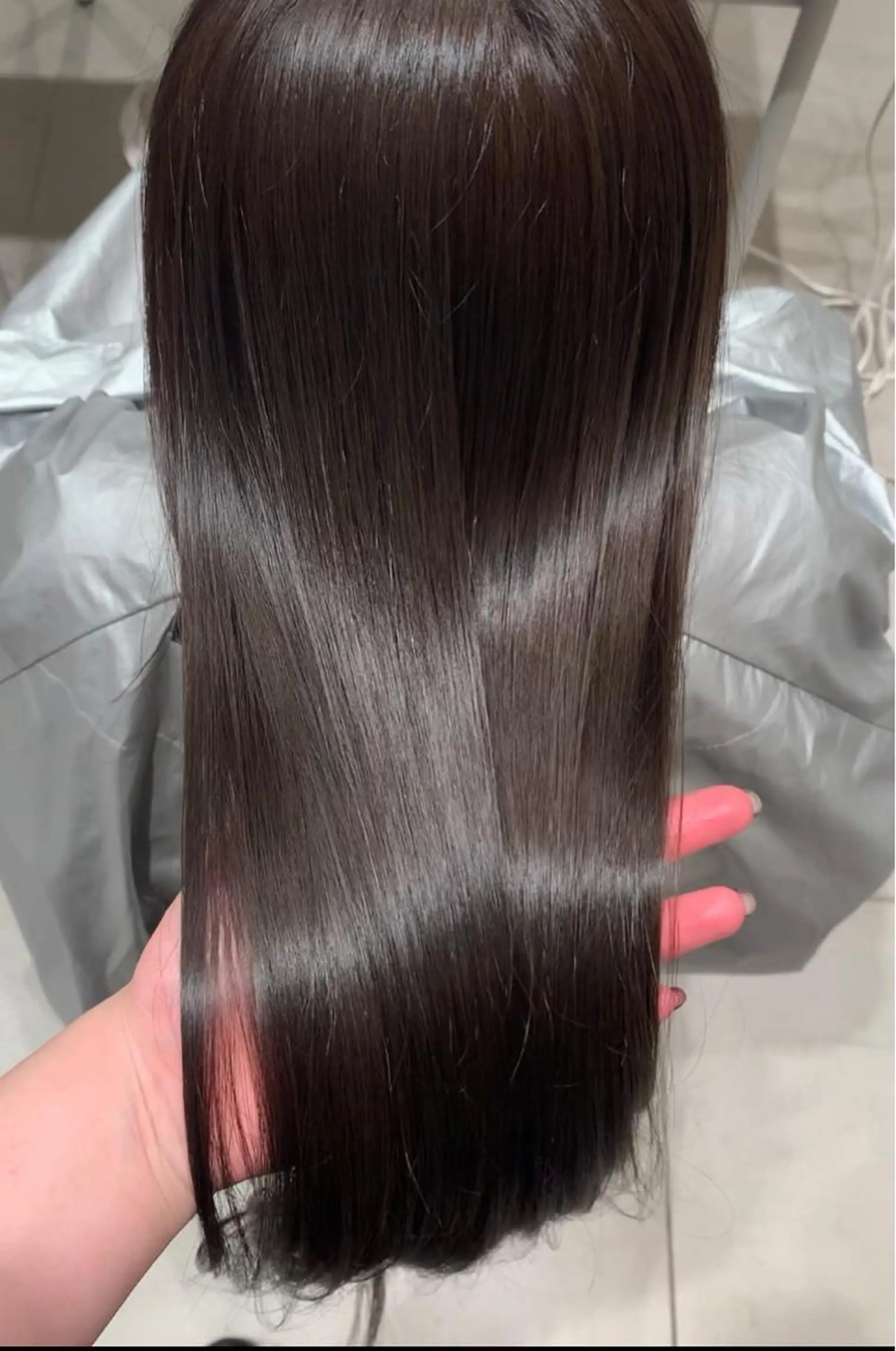 ロング カラー ヘアアレンジ ヘアカラー トリートメント 内田 志乃のヘアスタイル