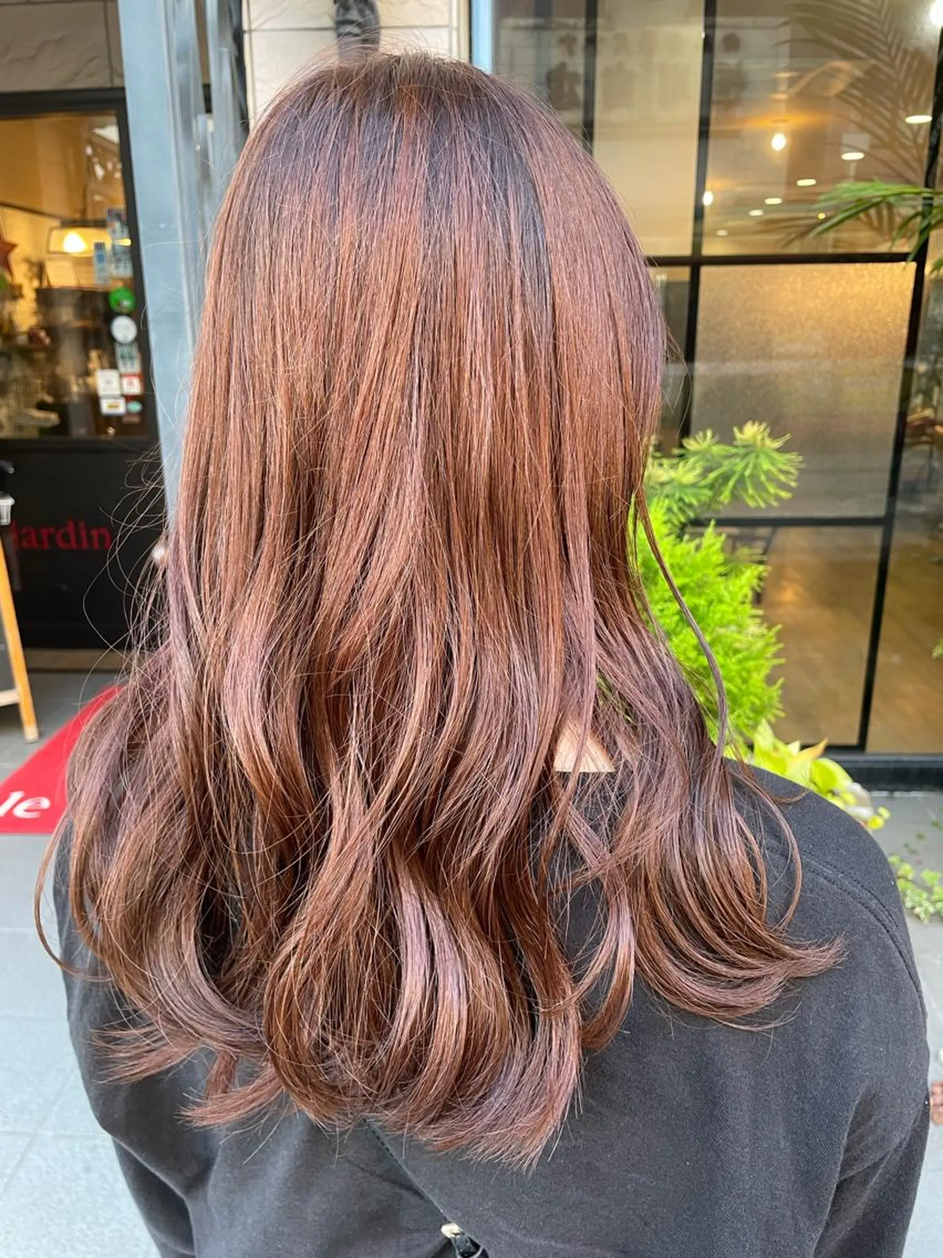 ロング ヘアカラー トリートメント SHIAN 八王子👼鬼塚さやかのヘアスタイル