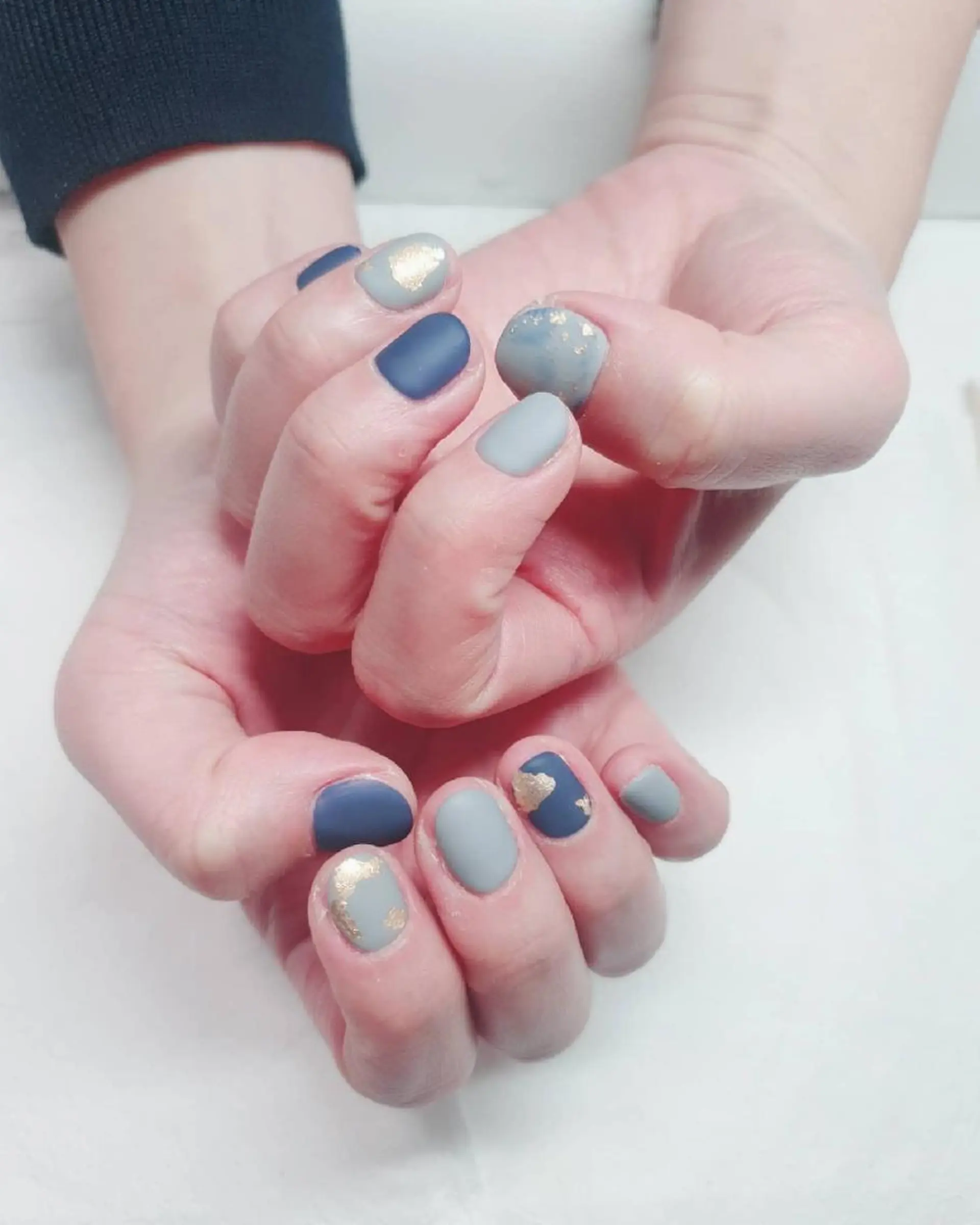 ネイル マットネイル オフィスネイル 春ネイル 夏ネイル 冬ネイル Salon de dahan所属・SALON DE DAHANのネイルデザイン