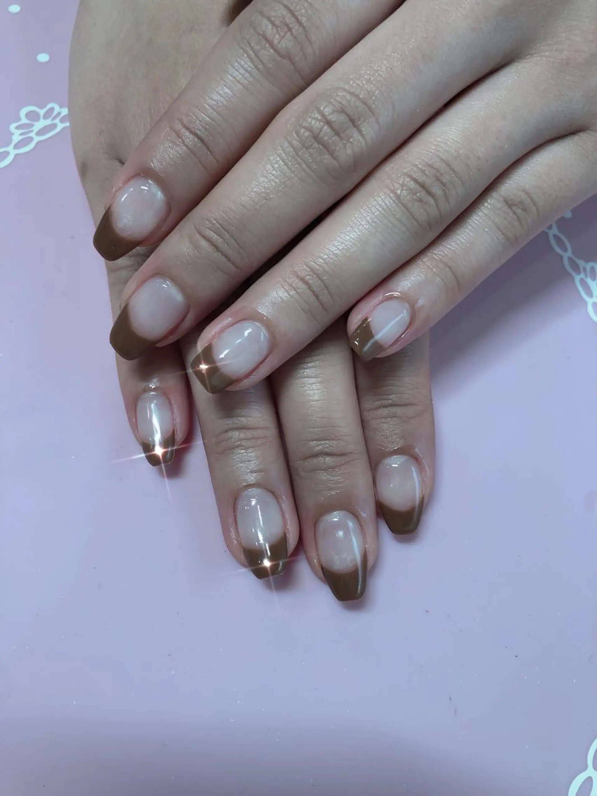 ショート ネイル ハンドネイル 《LB》ラブリエ Nail&eyeのマツエク・マツパデザイン