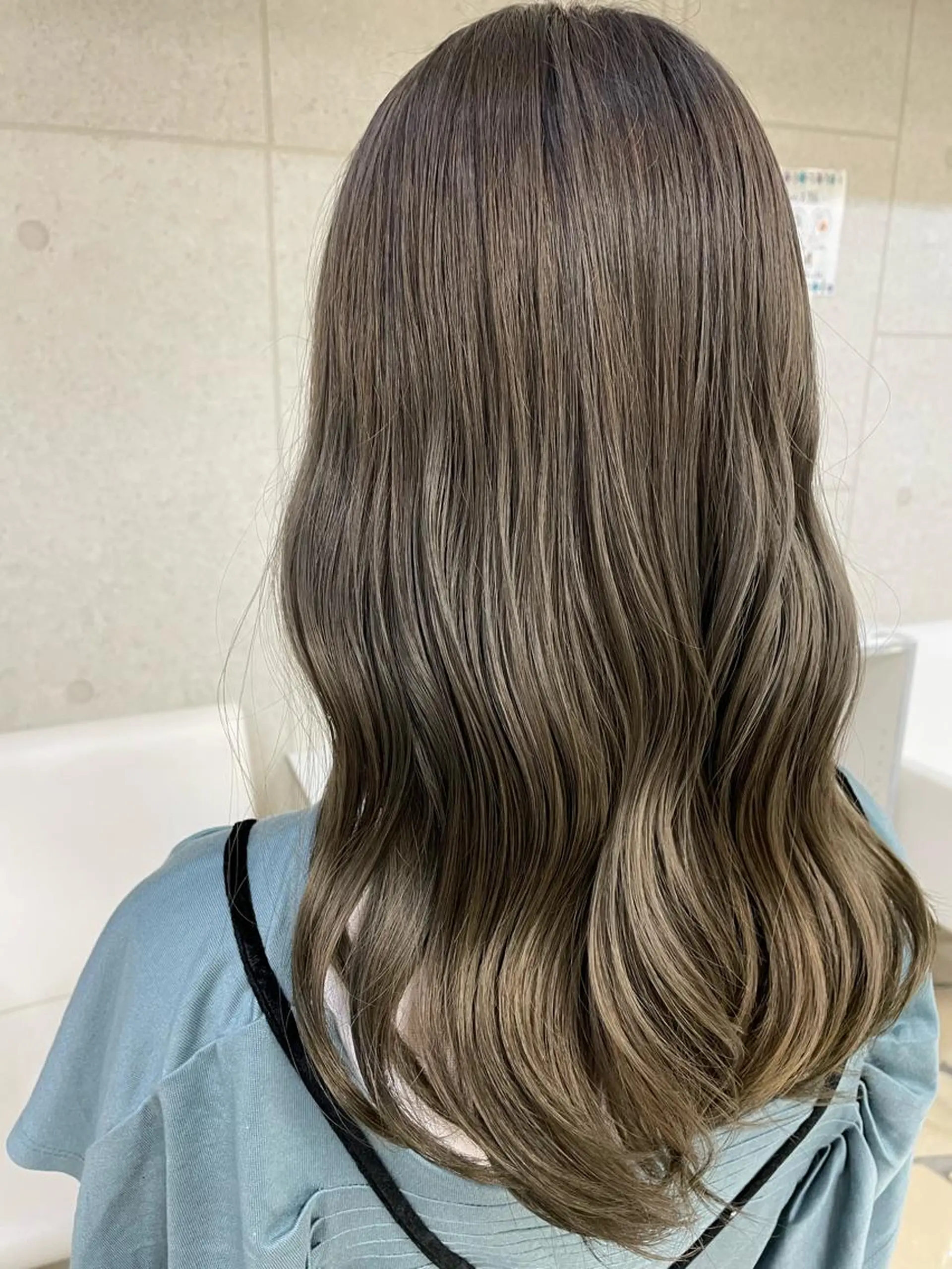 セミロング カラー XANADU上野店 🐼ﾖｺﾊｼのヘアスタイル