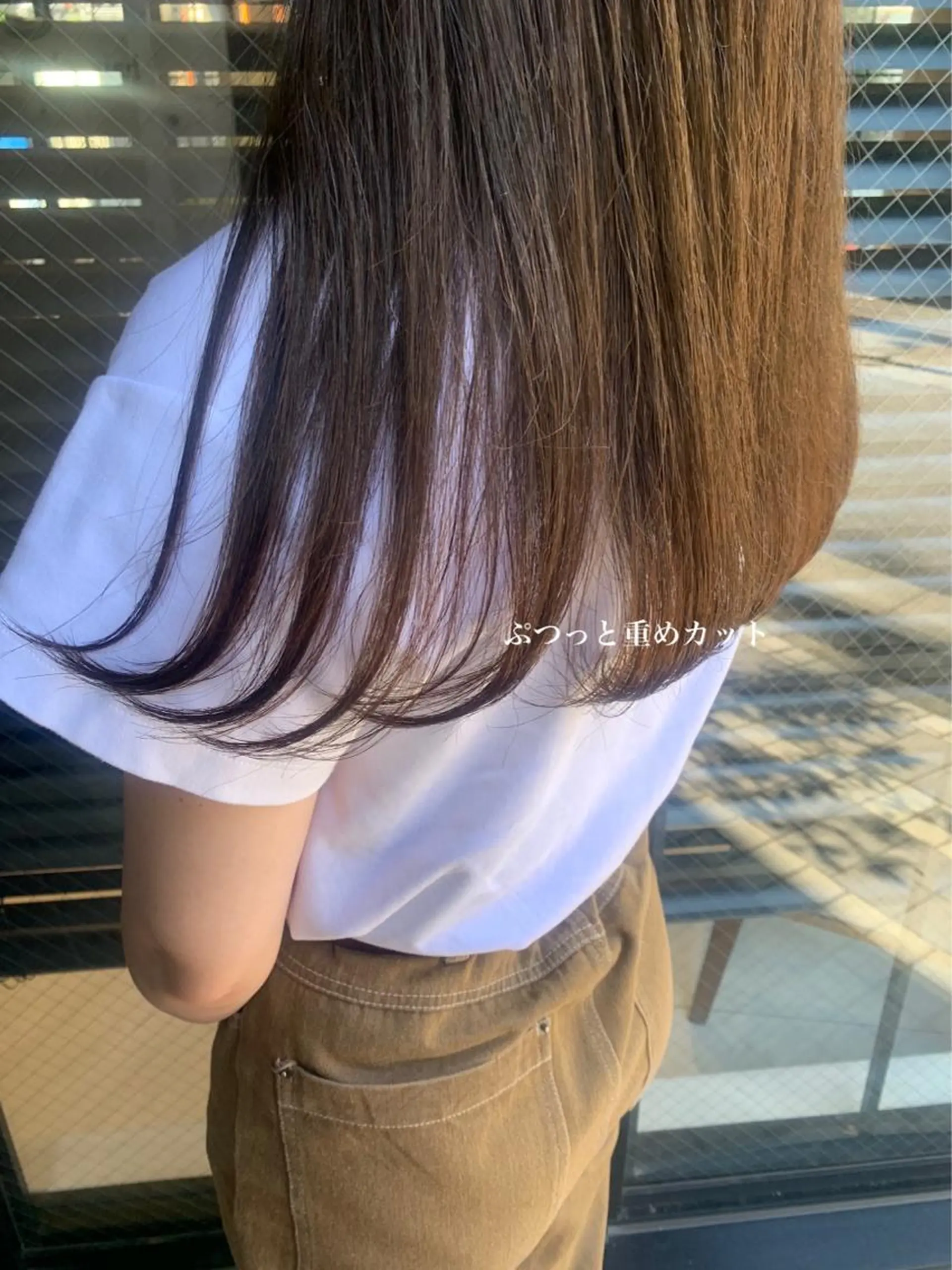 セミロング カラー ラベンダー/レイヤー スタイル🤎mamiのヘアスタイル