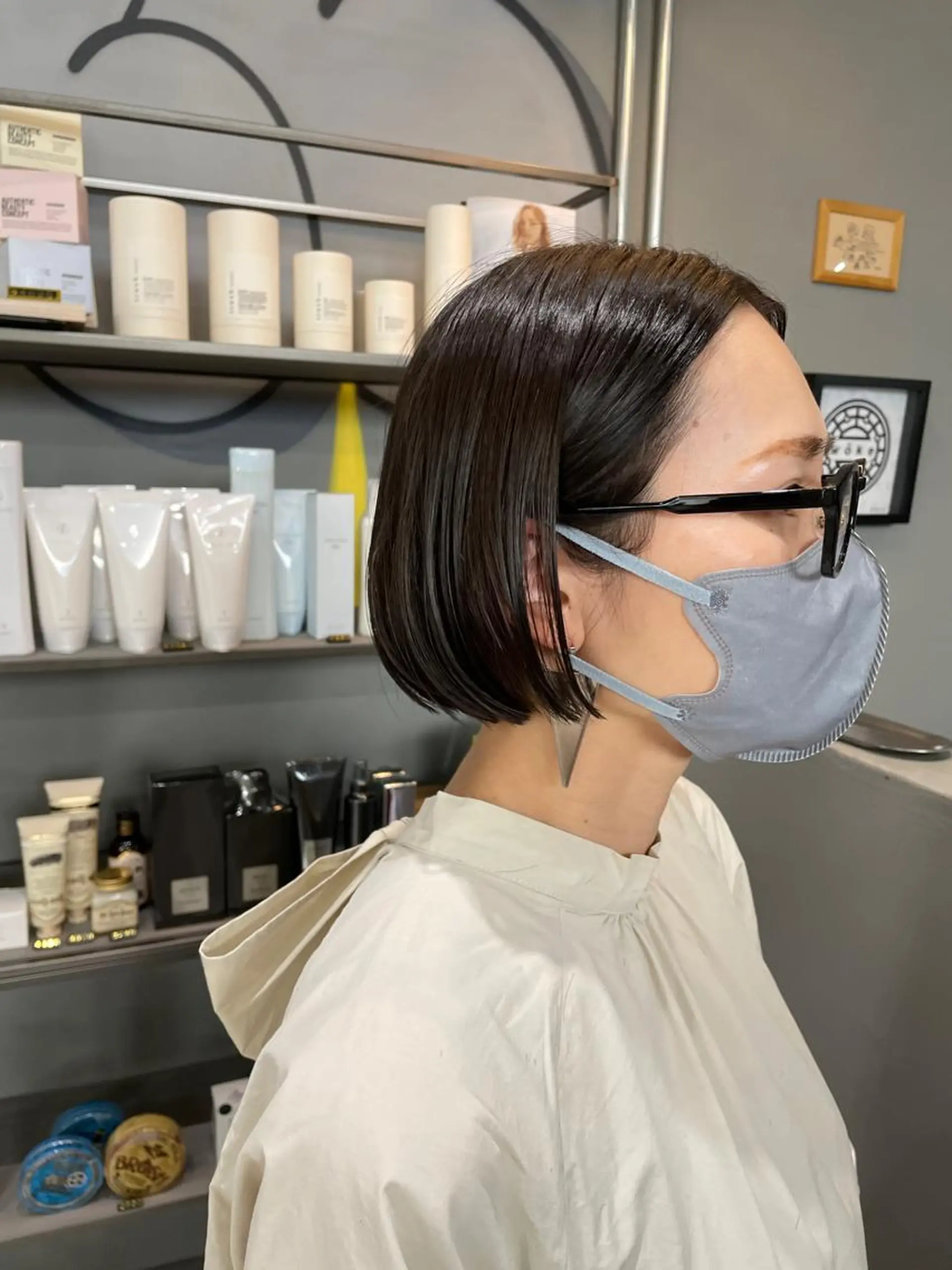 ミディアム メンズ専門サロン wokeのヘアスタイル