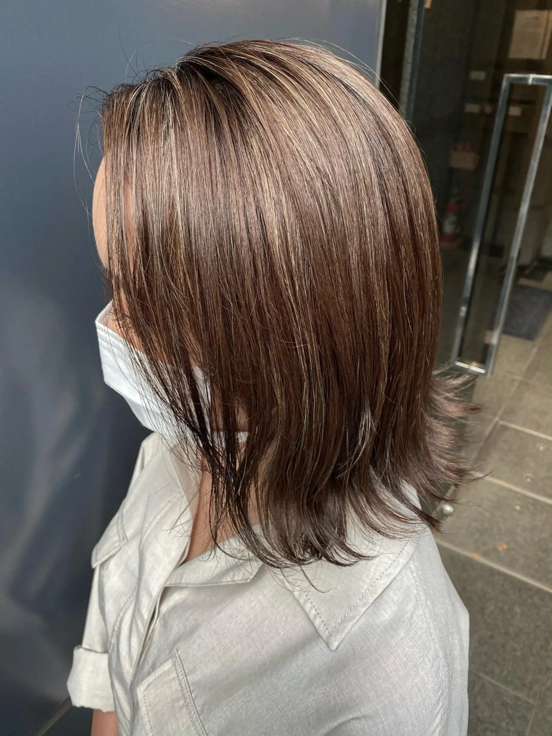 ミディアム masa/ボブ特化/ ぷつっとボブのヘアスタイル