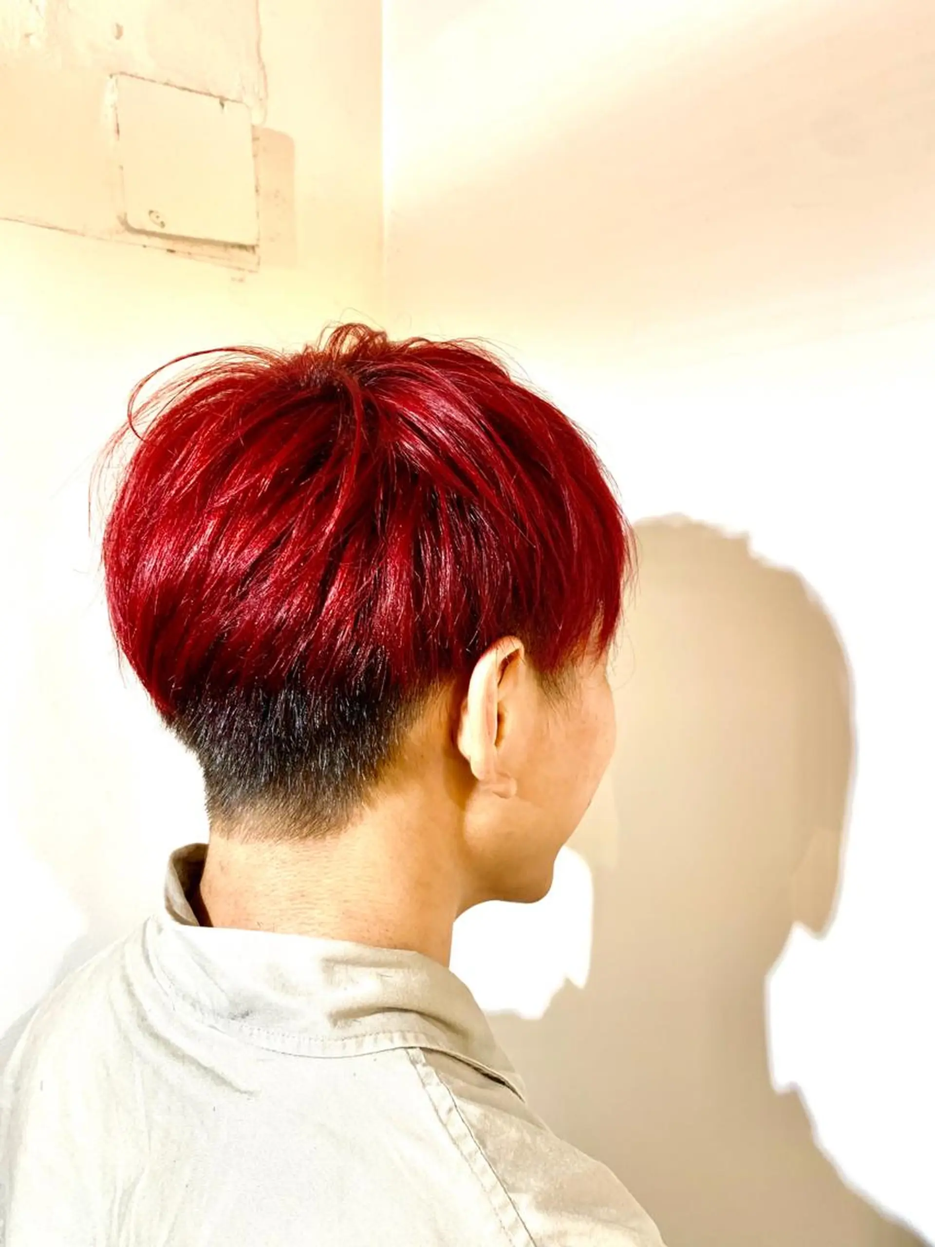 ショート メンズ カット ヘアカラー トリートメント 河野 行史のヘアスタイル