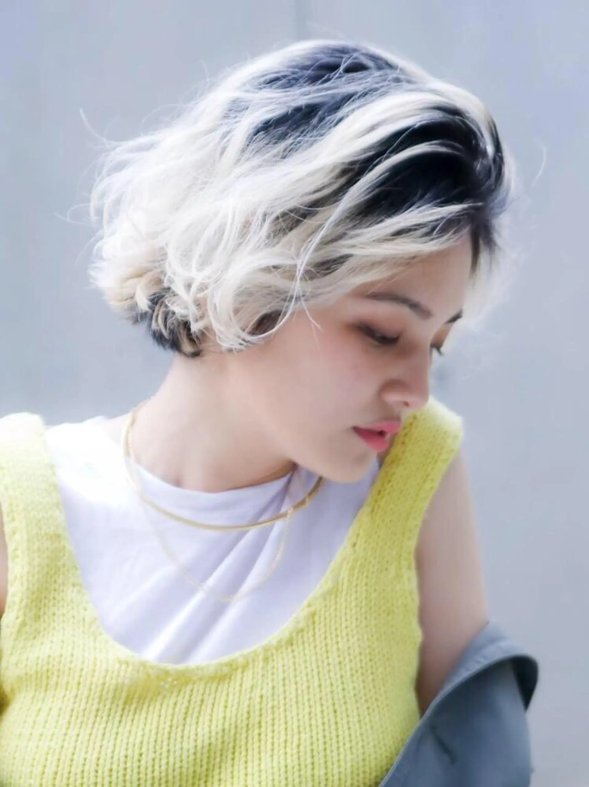 ミディアム カラー hao所属・西山 頌太のヘアスタイル