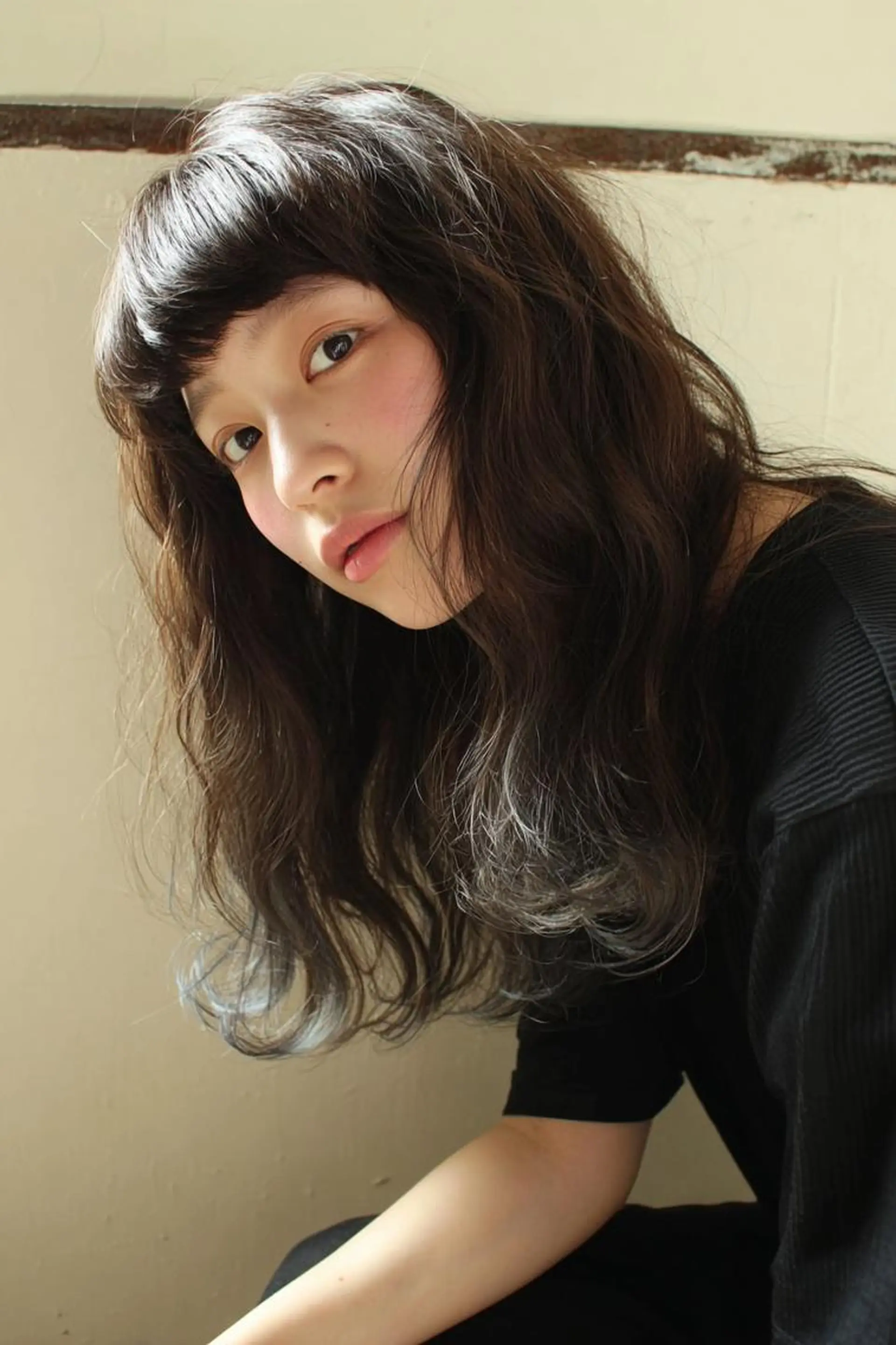 ロング パーマ カット ヘアカラー パーマ トリートメント ❄︎YUNA❄︎ 《お手軽イメチェン》のヘアスタイル