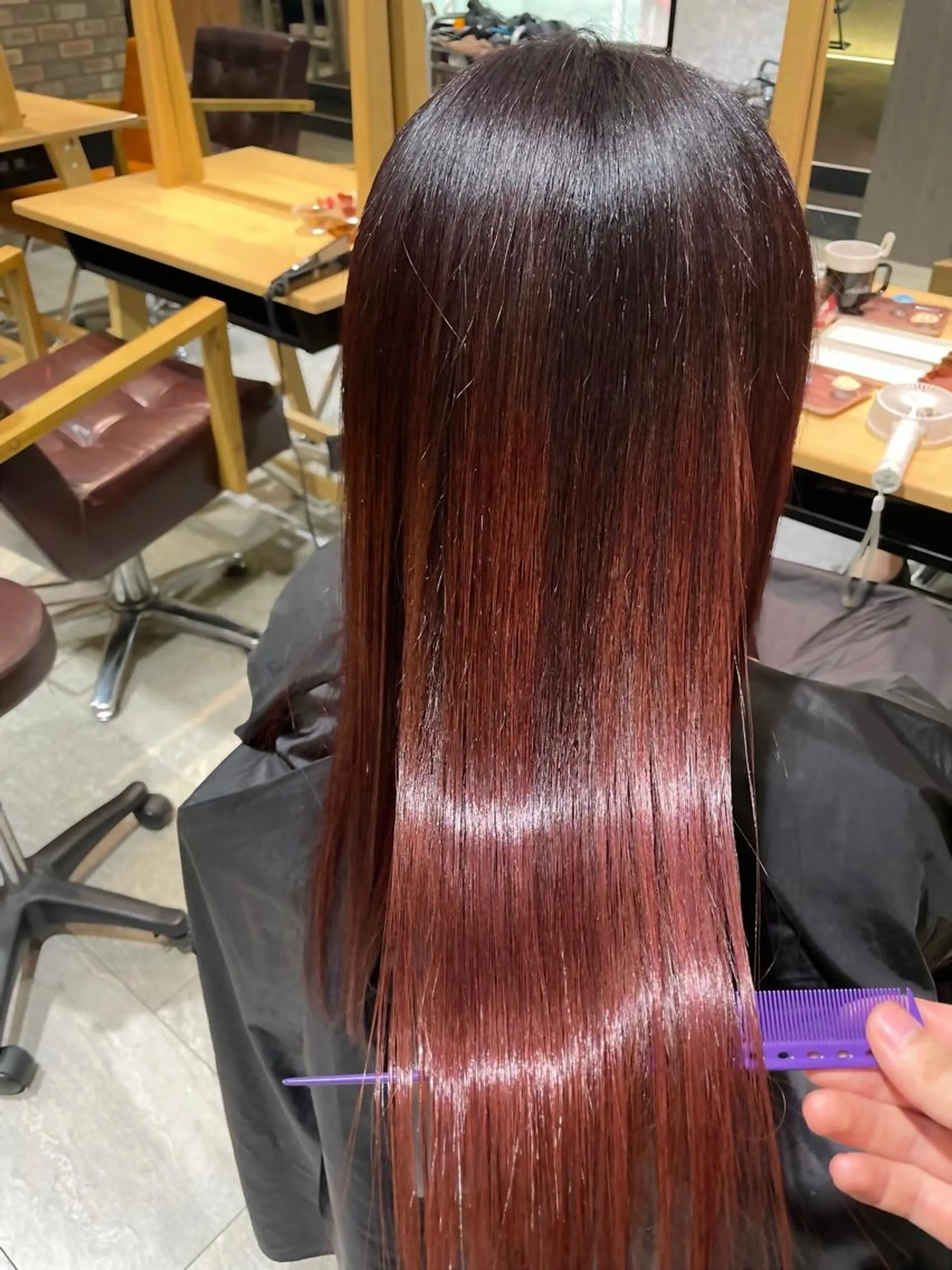 セミロング 髪質改善 カット ヘアカラー トリートメント TERRACE LUXBE阿倍野アポロ店所属・ショートカット支持率 NO.1✨清家央隆のヘアスタイル