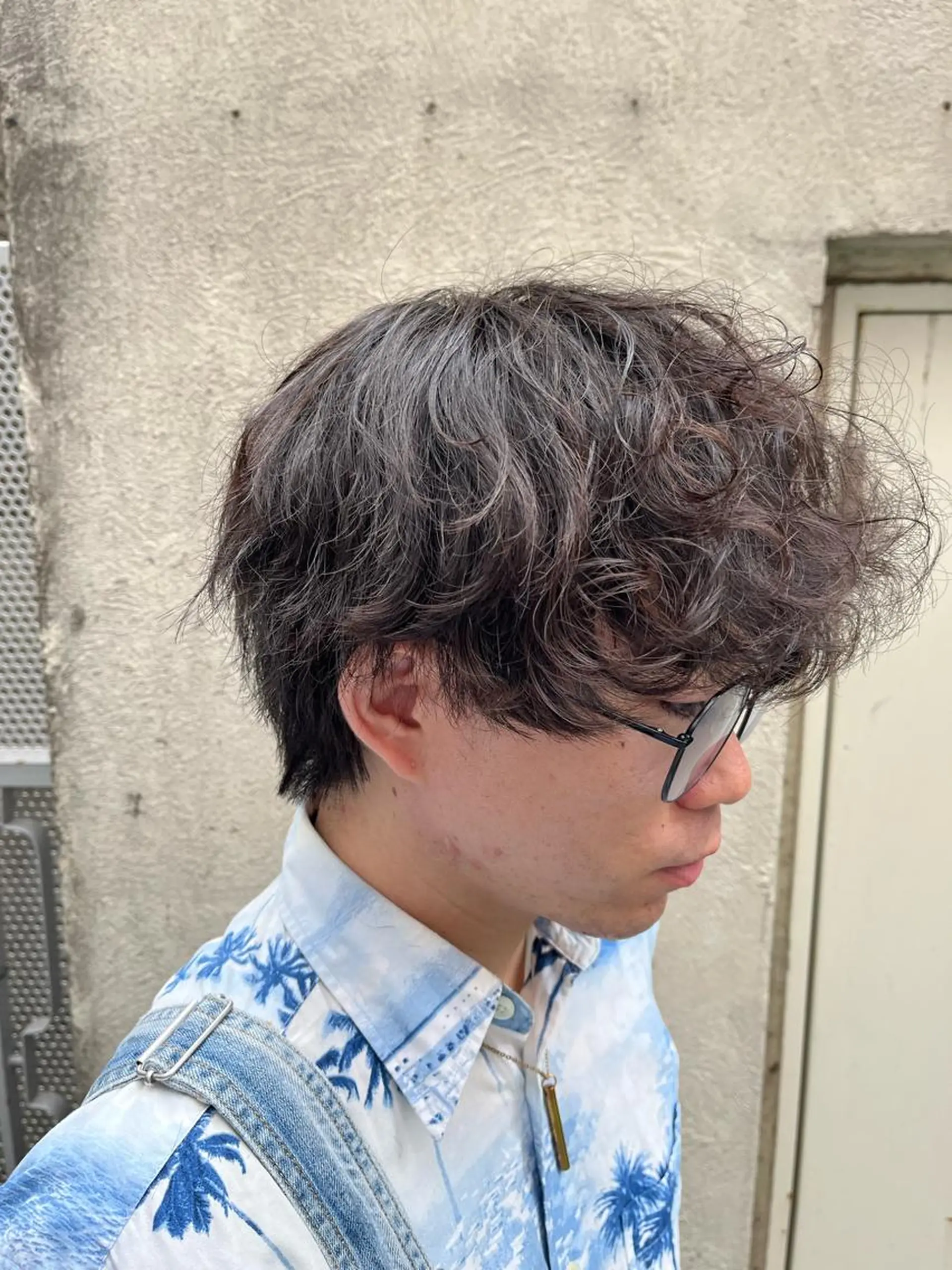 ミディアム パーマ メンズ 🏆メンズヘア特化 🥇代表りんぺーのヘアスタイル