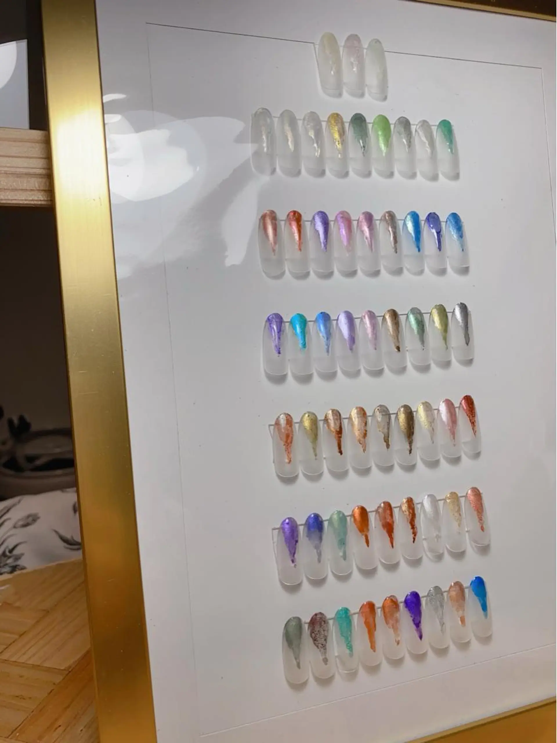 ロング ネイル アートネイル ハンドネイル 🌿Charme🌿 MAIのネイルデザイン