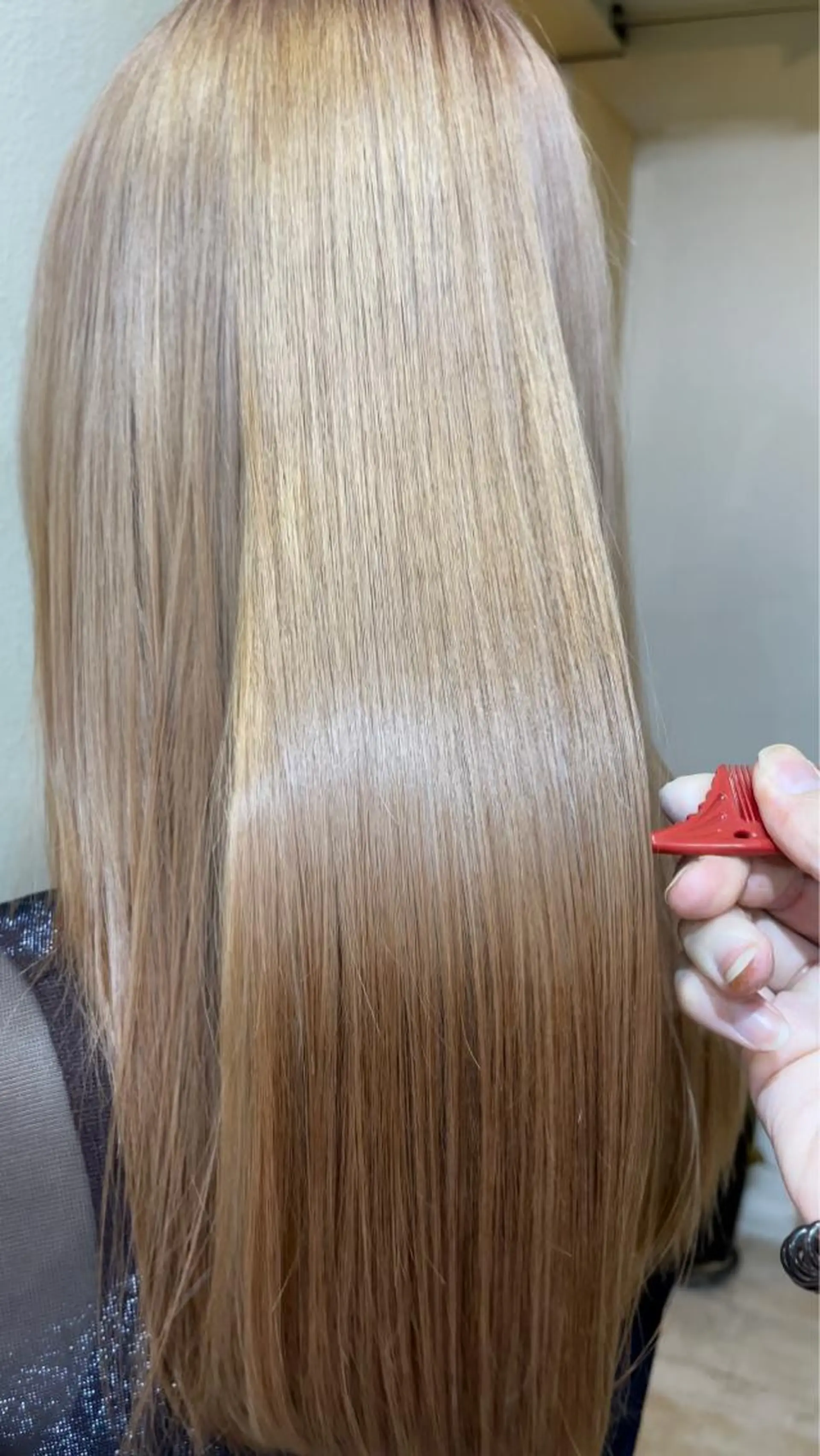 ロング トリートメント カット ヘアカラー トリートメント レイヤーカット/ ブリーチカラー/雅人のヘアスタイル