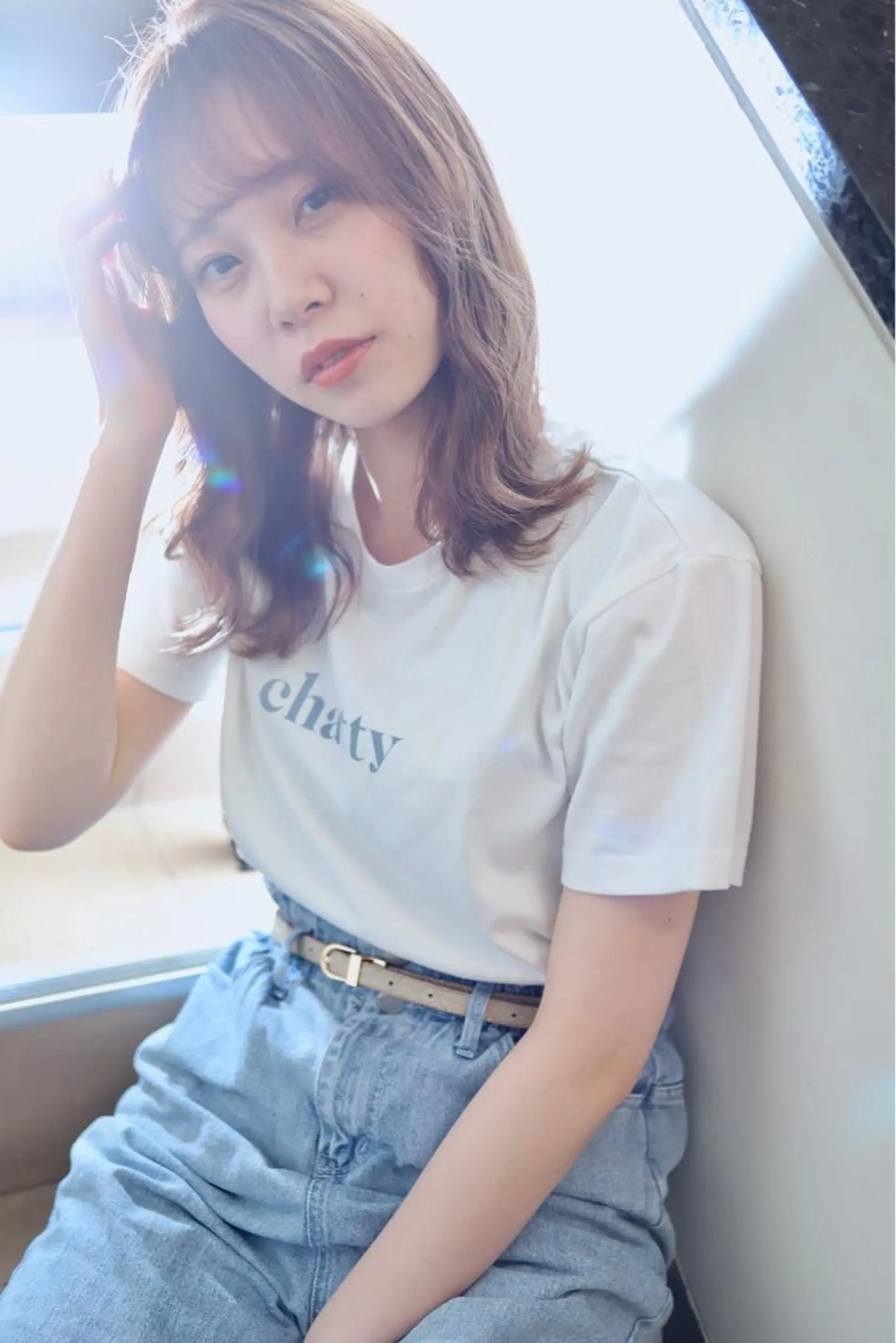 ミディアム ヘアカラー トリートメント corr所属・🍎🎁鈴木翔大 Englishokのヘアスタイル