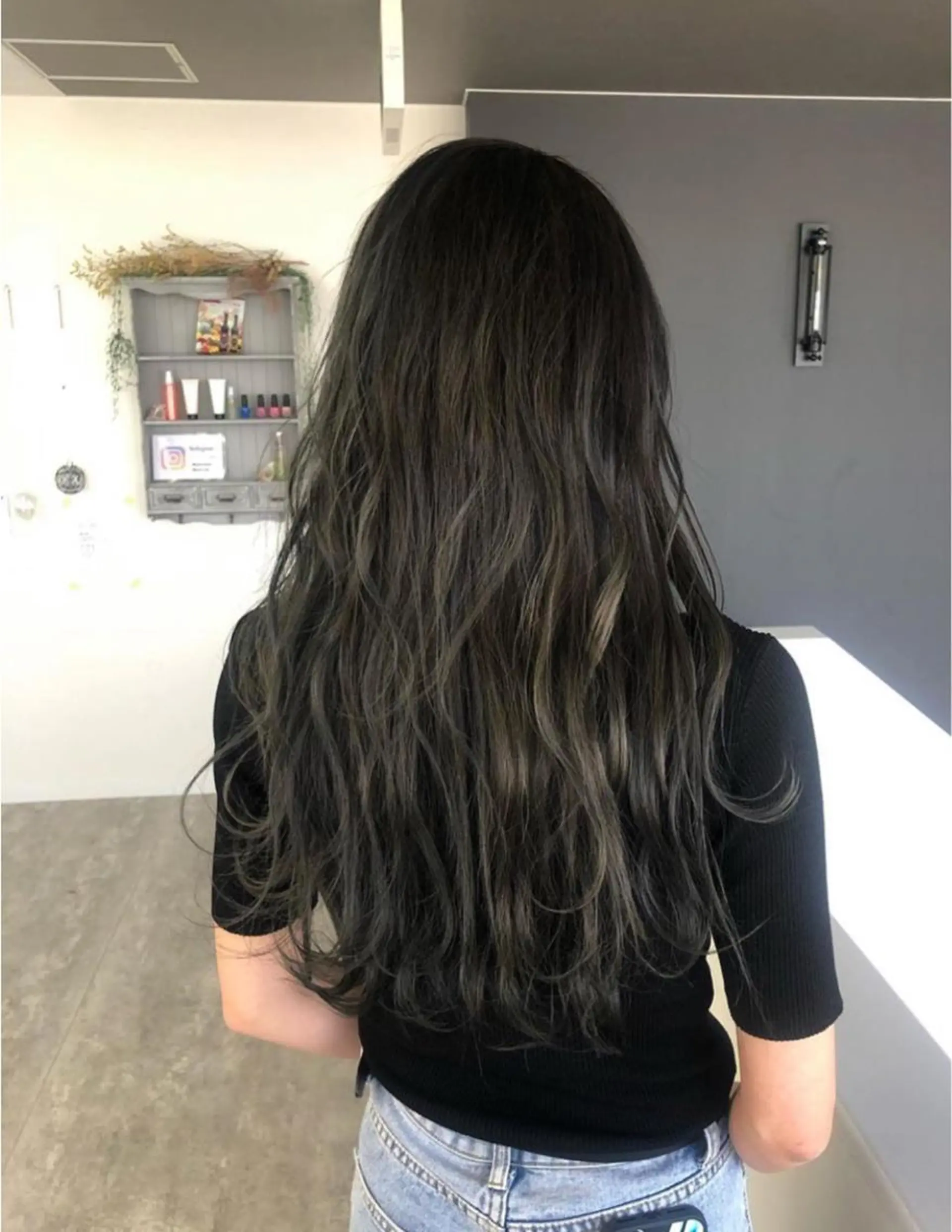 ロング カラー 美容室 ソンリエのヘアスタイル