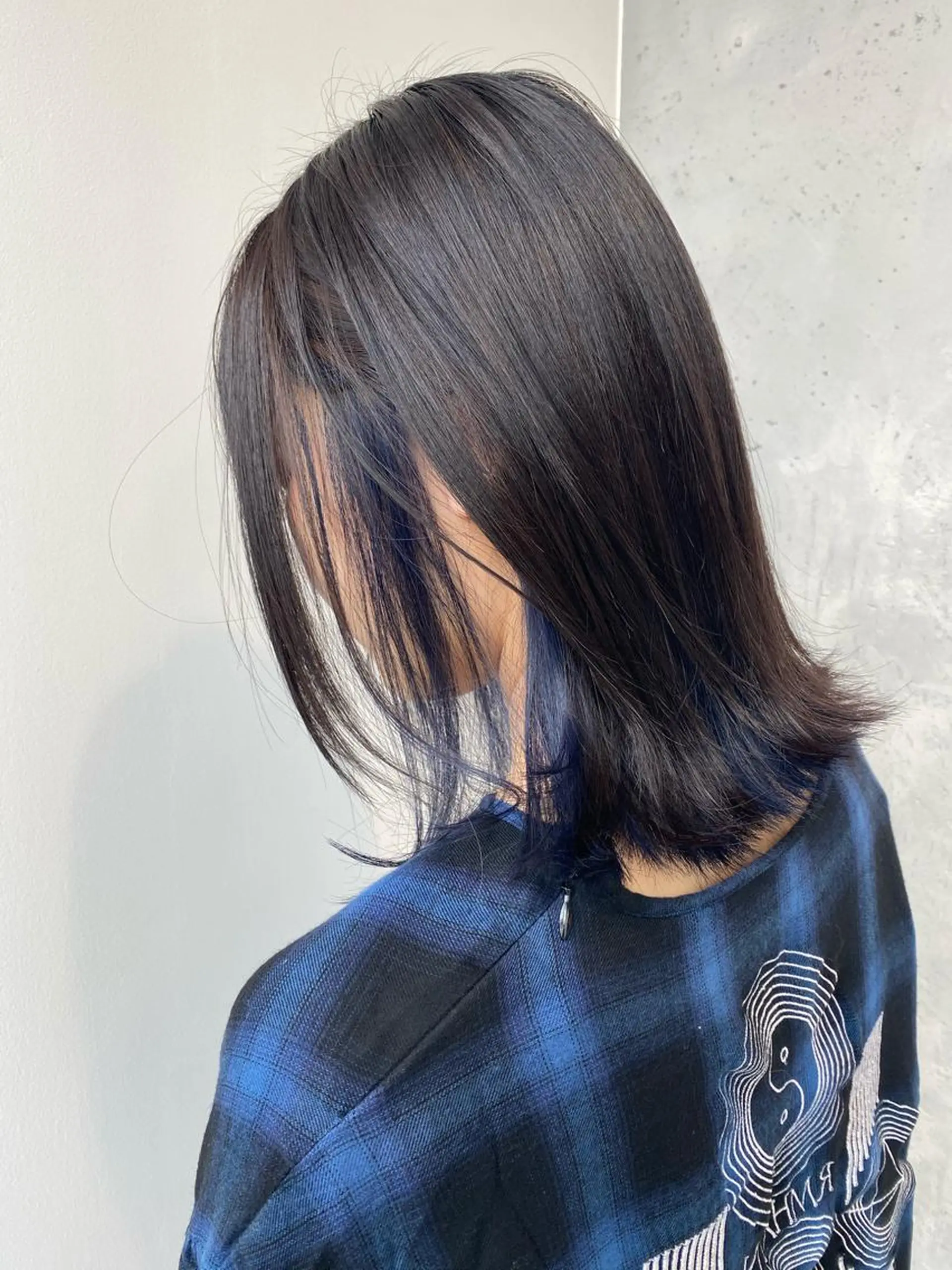 セミロング カラー ヘアアレンジ 【艶髪×韓国風】 毛流れ職人 RYOのヘアスタイル