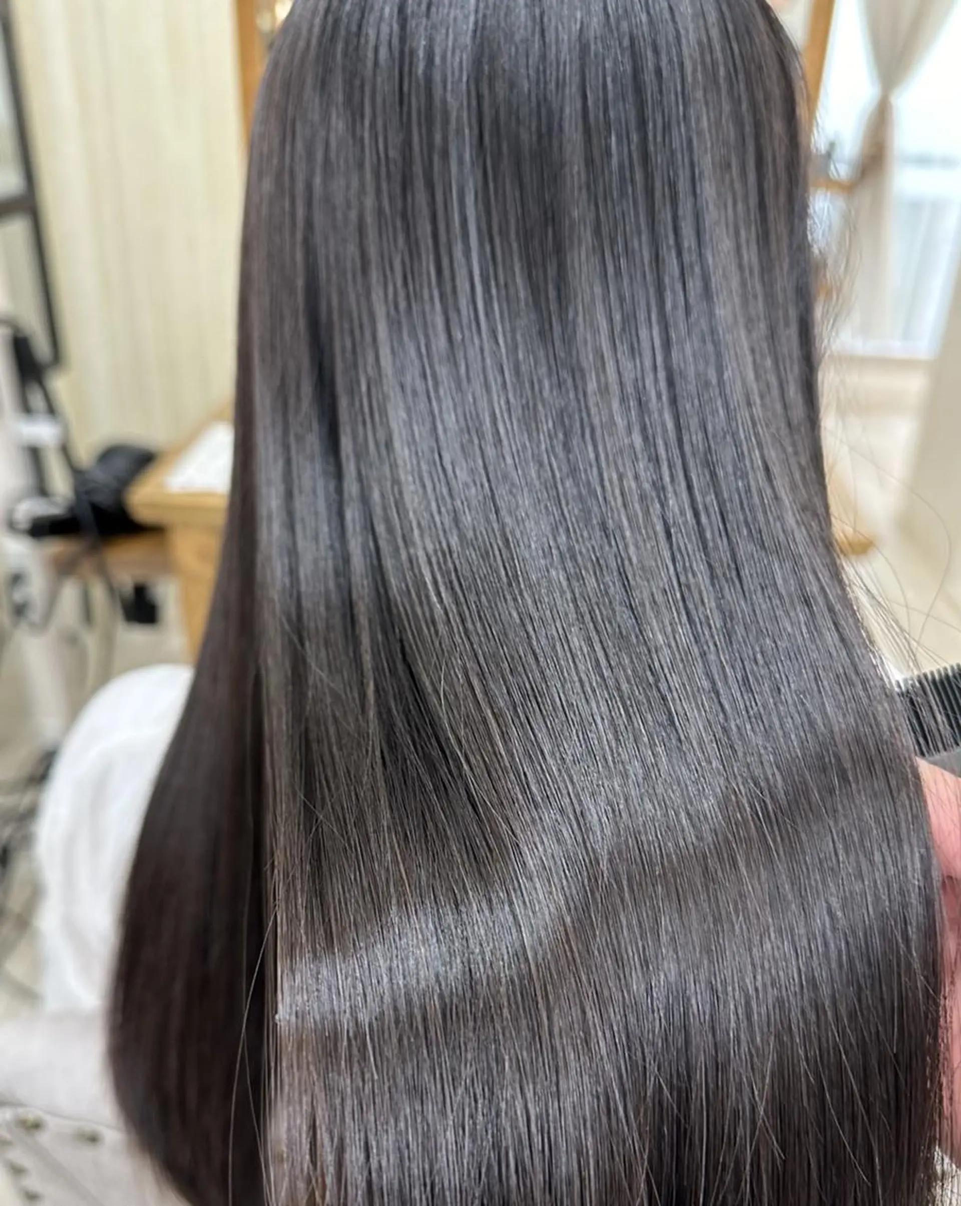 ロング あかり🍎🤍 ストレートモデル🫧のヘアスタイル