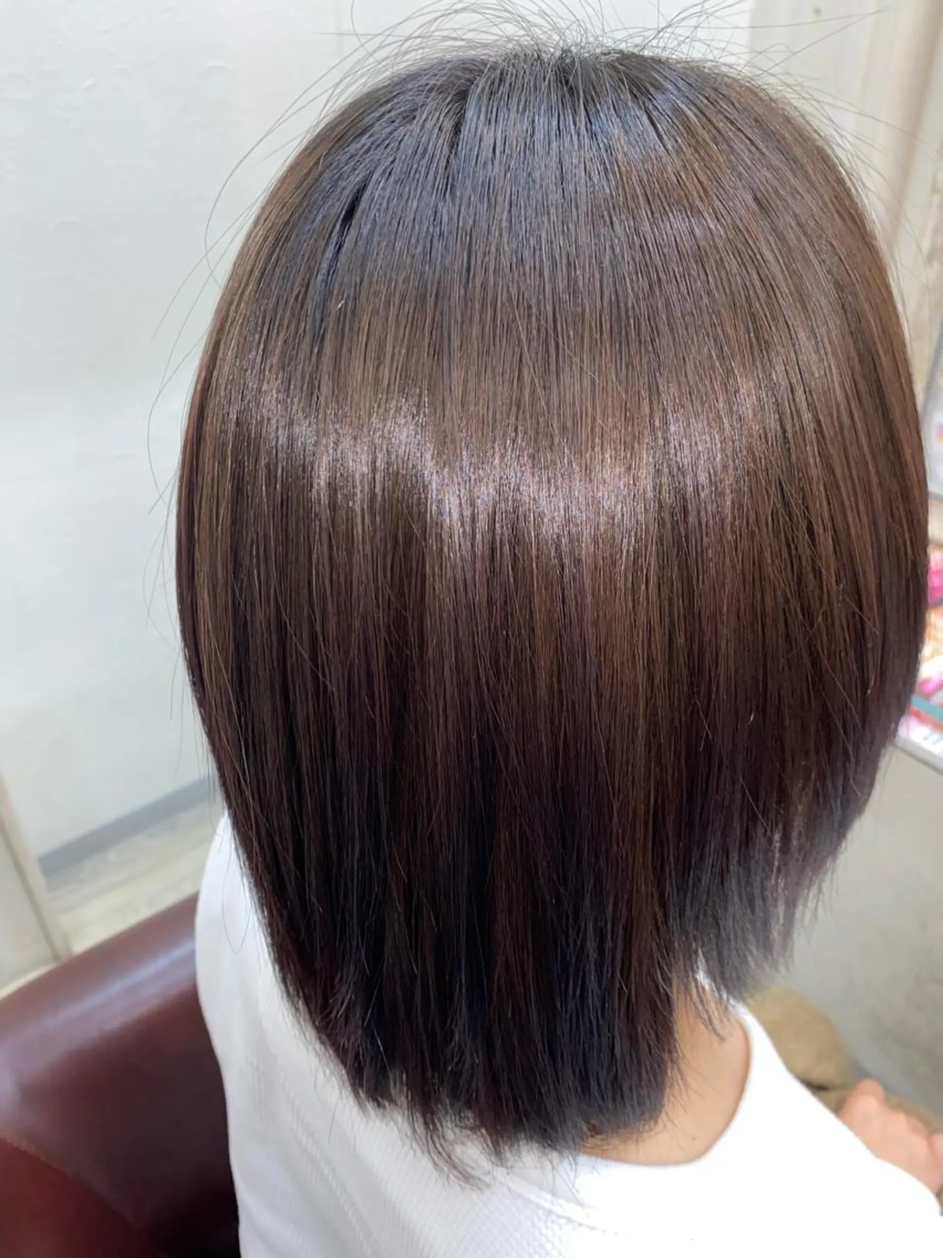 ミディアム カラー 足利/透明感カラー/ GRACE/りおのヘアスタイル