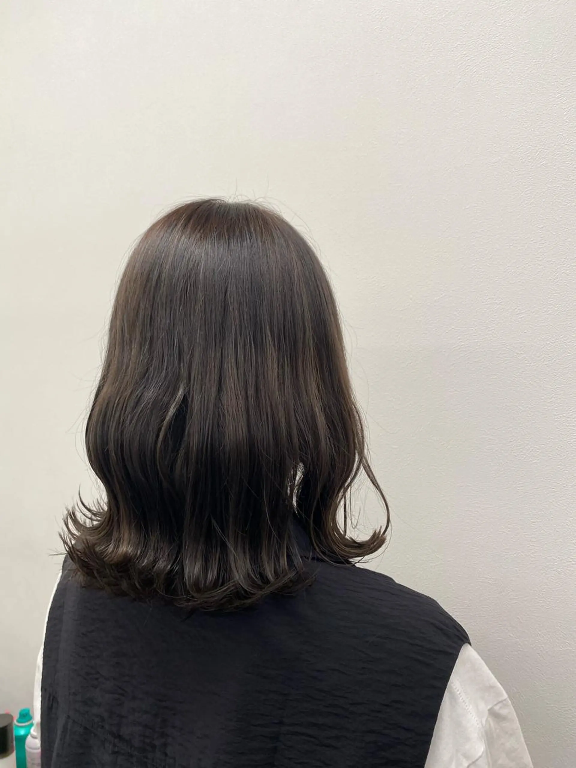 ミディアム カラー ヘアアレンジ グレージュ 髪質改善 トリートメント TRUNAIL&EYE所属・TRU Shino🦋のマツエク・マツパデザイン