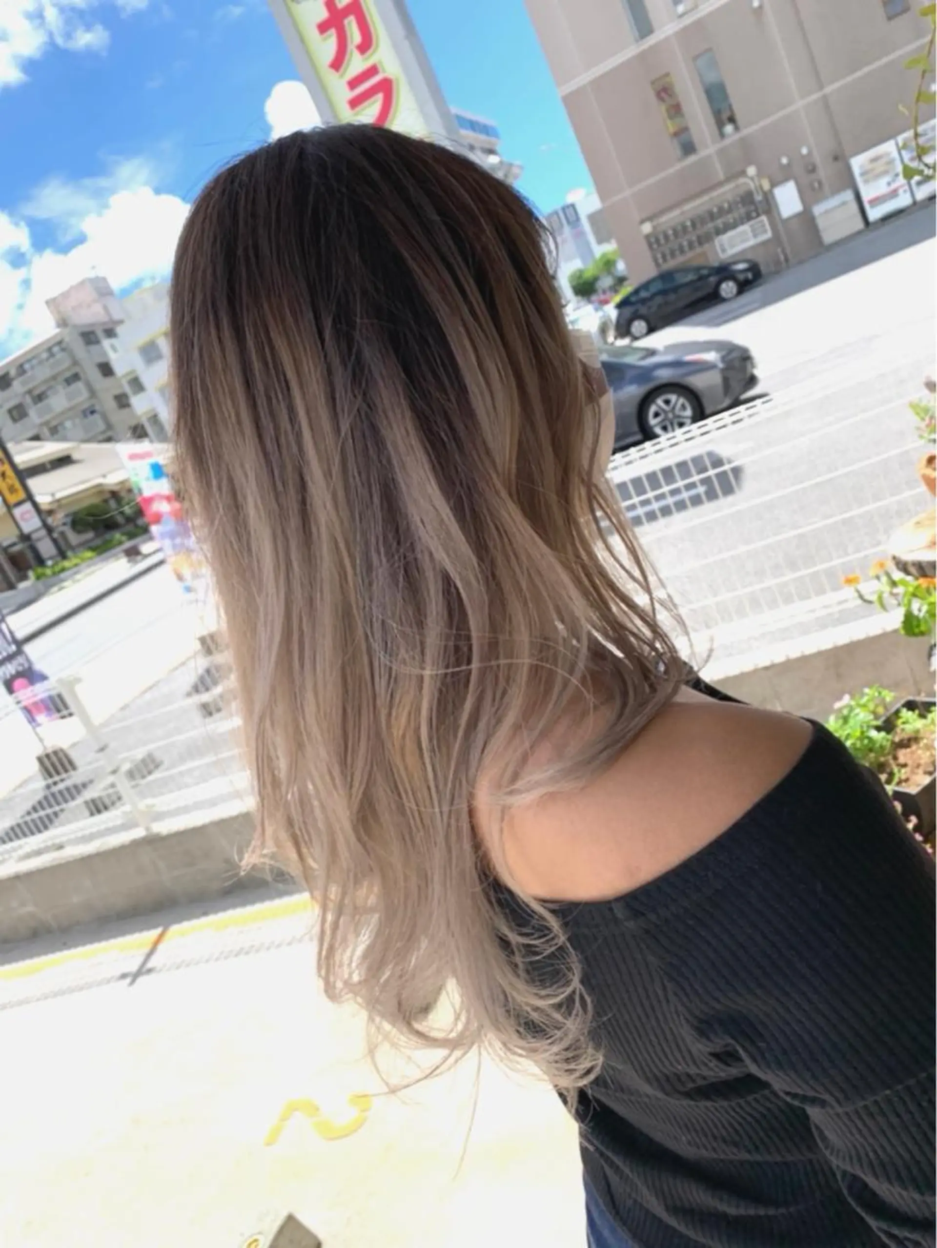 ミディアム カラー ヘアカラー アルグラーテ所属・アルグラーテ 上原のヘアスタイル