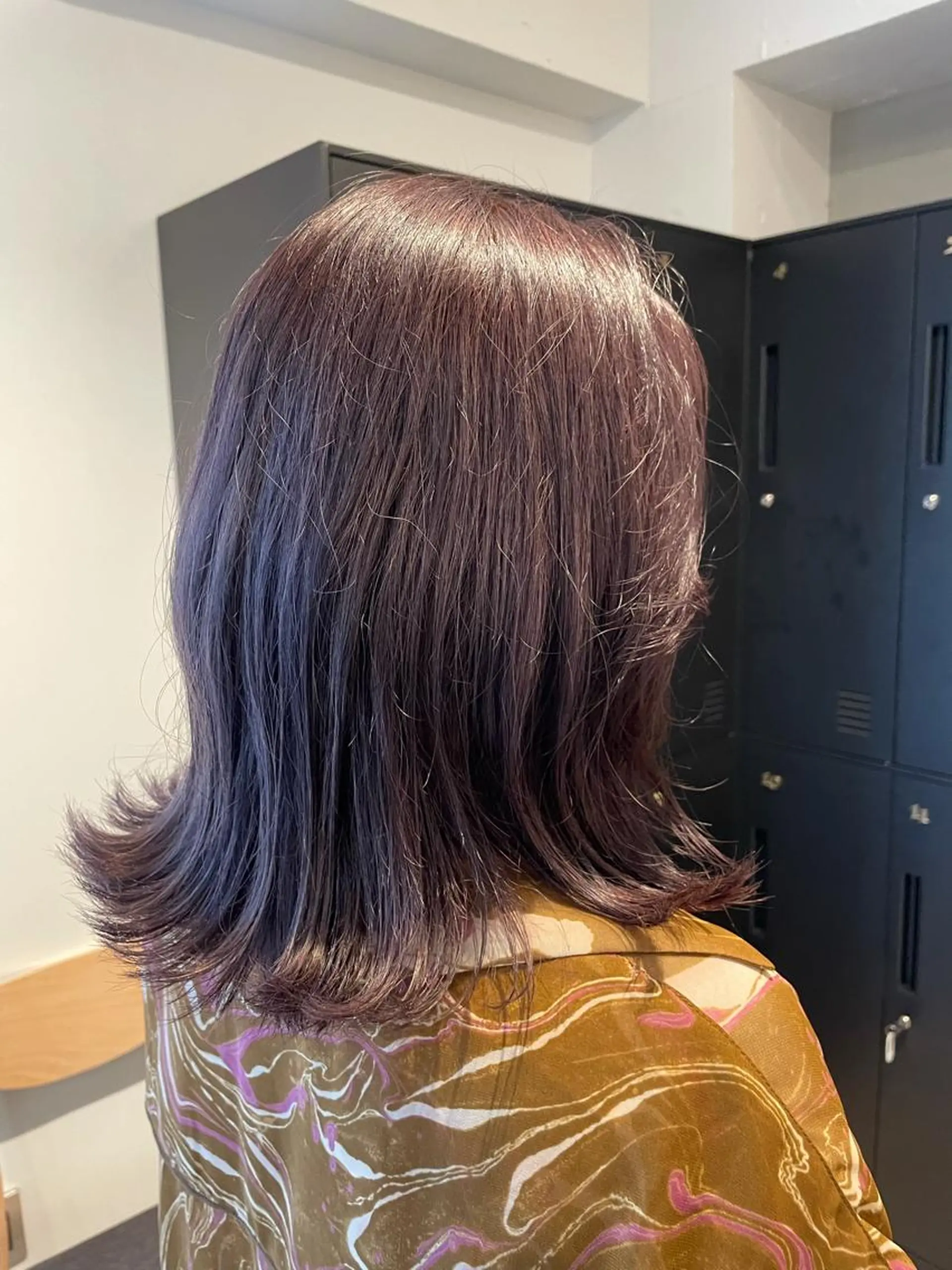 ミディアム カラー グレージュ ラベンダーカラー ラベンダーグレージュ ラベンダーグレー ヘアカラー トリートメント ヘッドスパ ヘアセット SALOWIN下北沢所属・hazuki 🌝のヘアスタイル