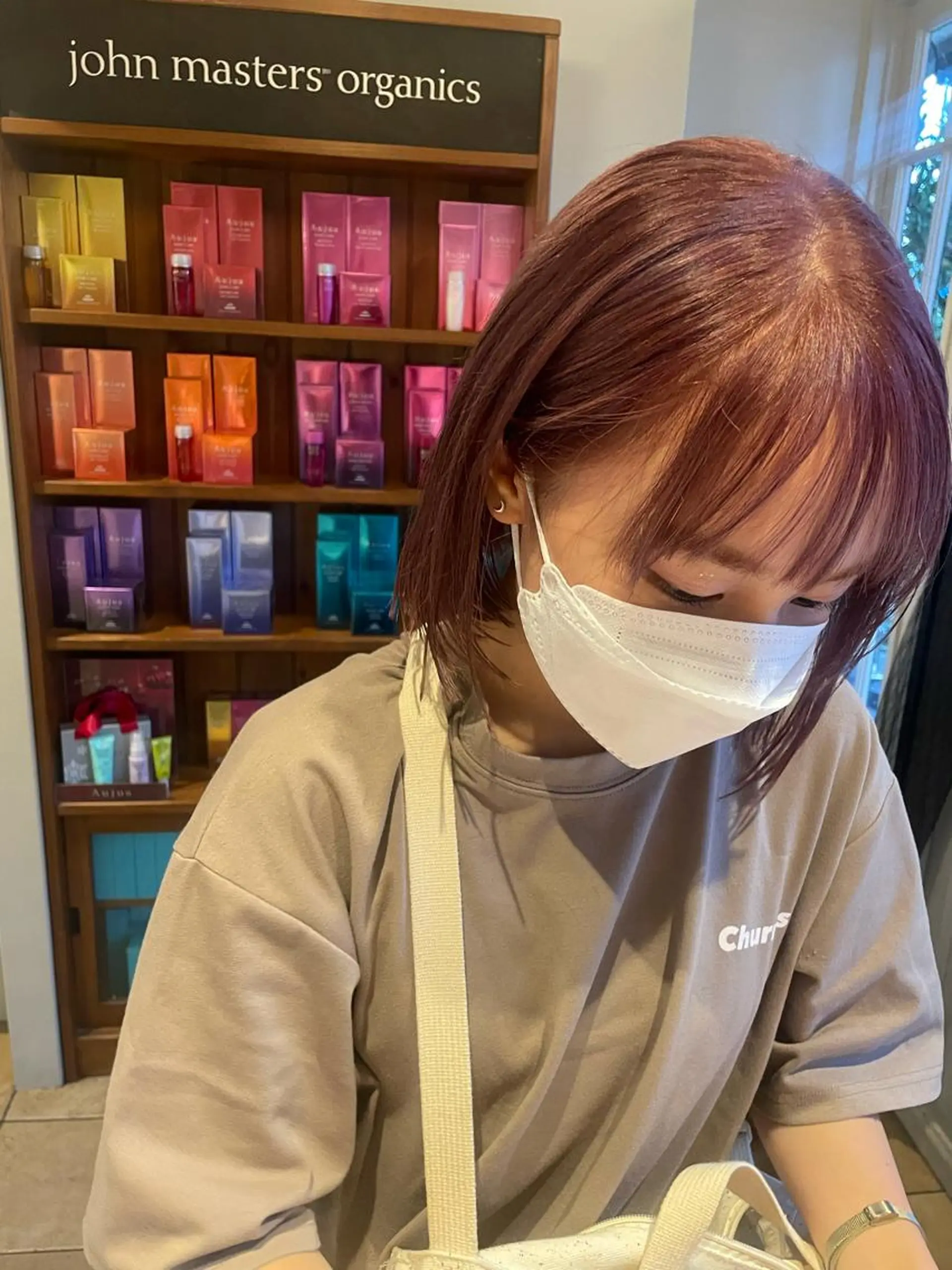 ショート カラー 渡辺 瑠美のヘアスタイル