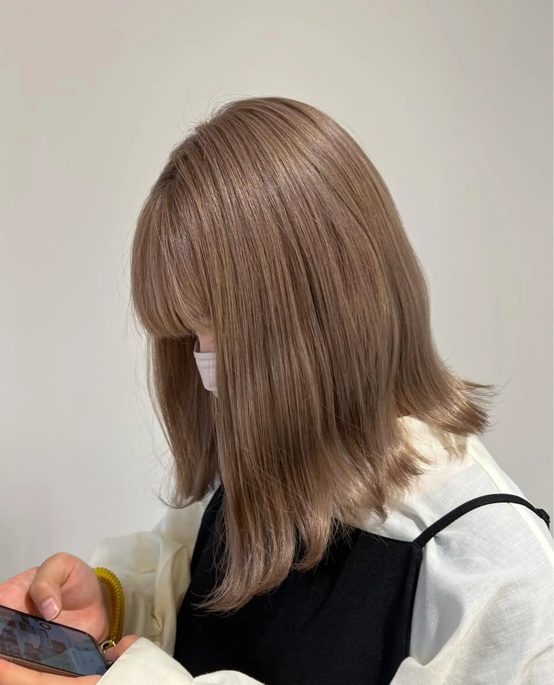 カラー 久永 菫のヘアスタイル