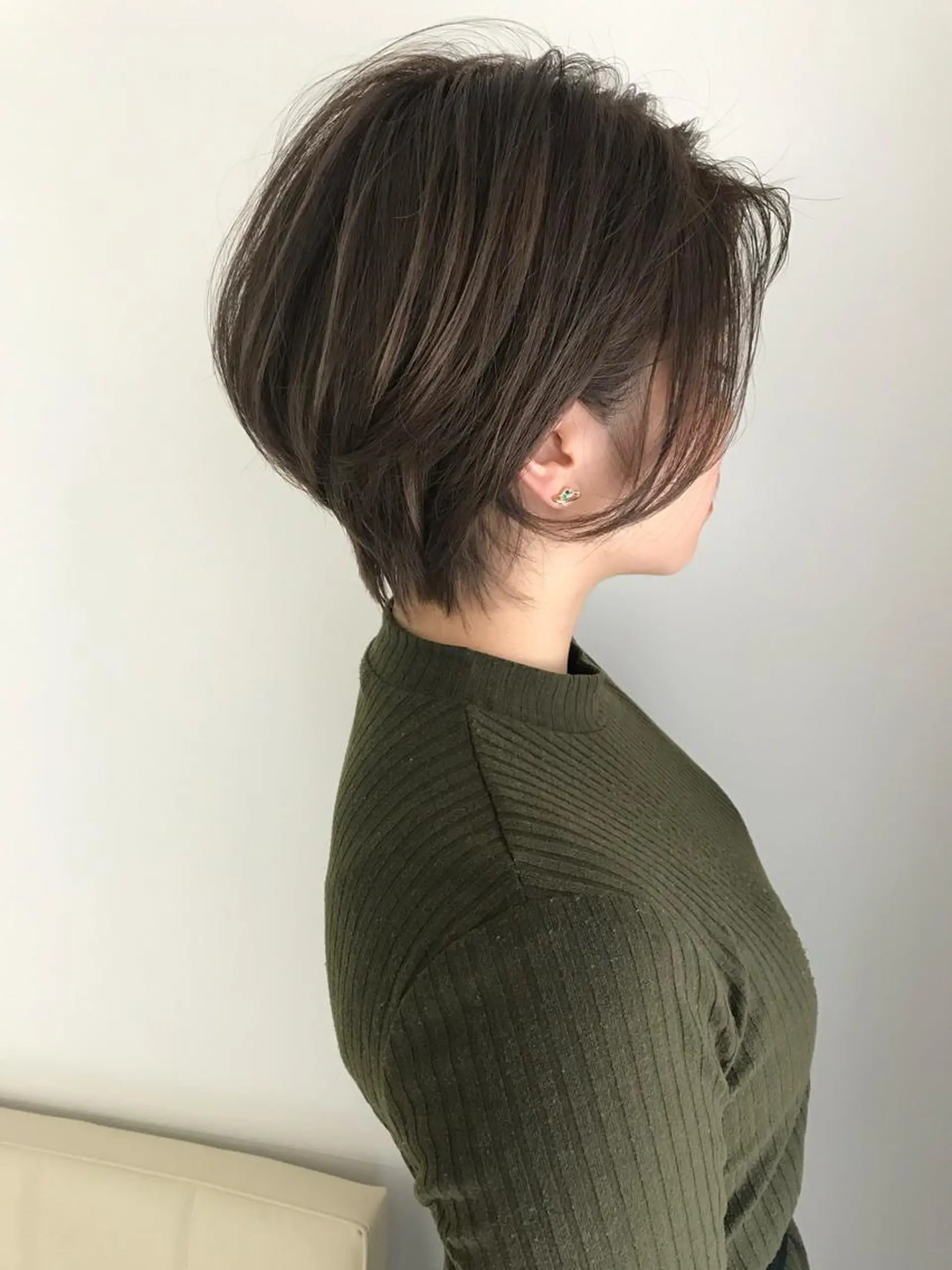 ショート ショートヘア 💫カットはなんでも 得意です✂️のヘアスタイル