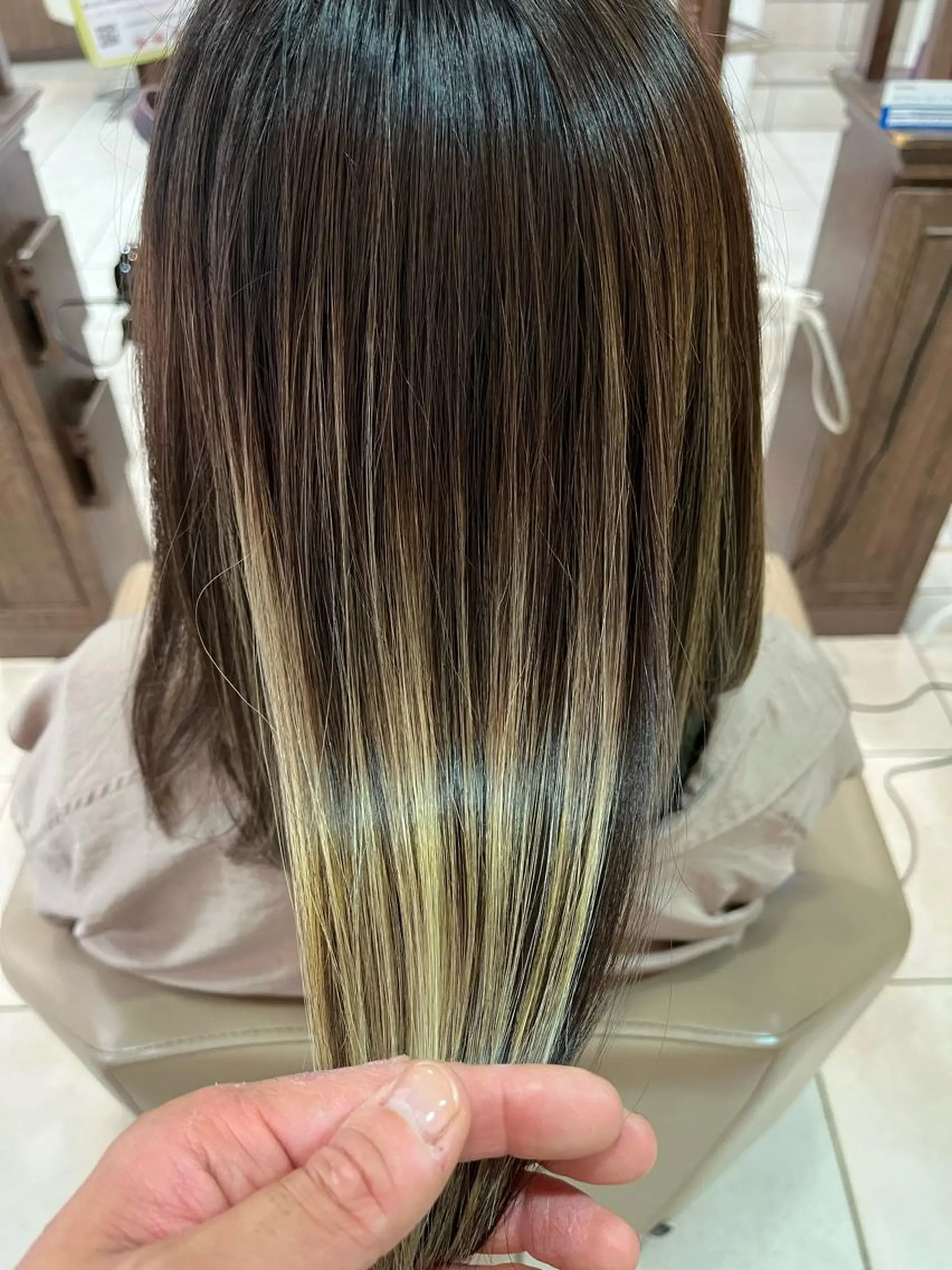 ロング くせ毛 髪質改善 縮毛矯正 トリートメント カット 縮毛矯正 トリートメント 《大人気髪質改善》 プログレス国分寺店のヘアスタイル