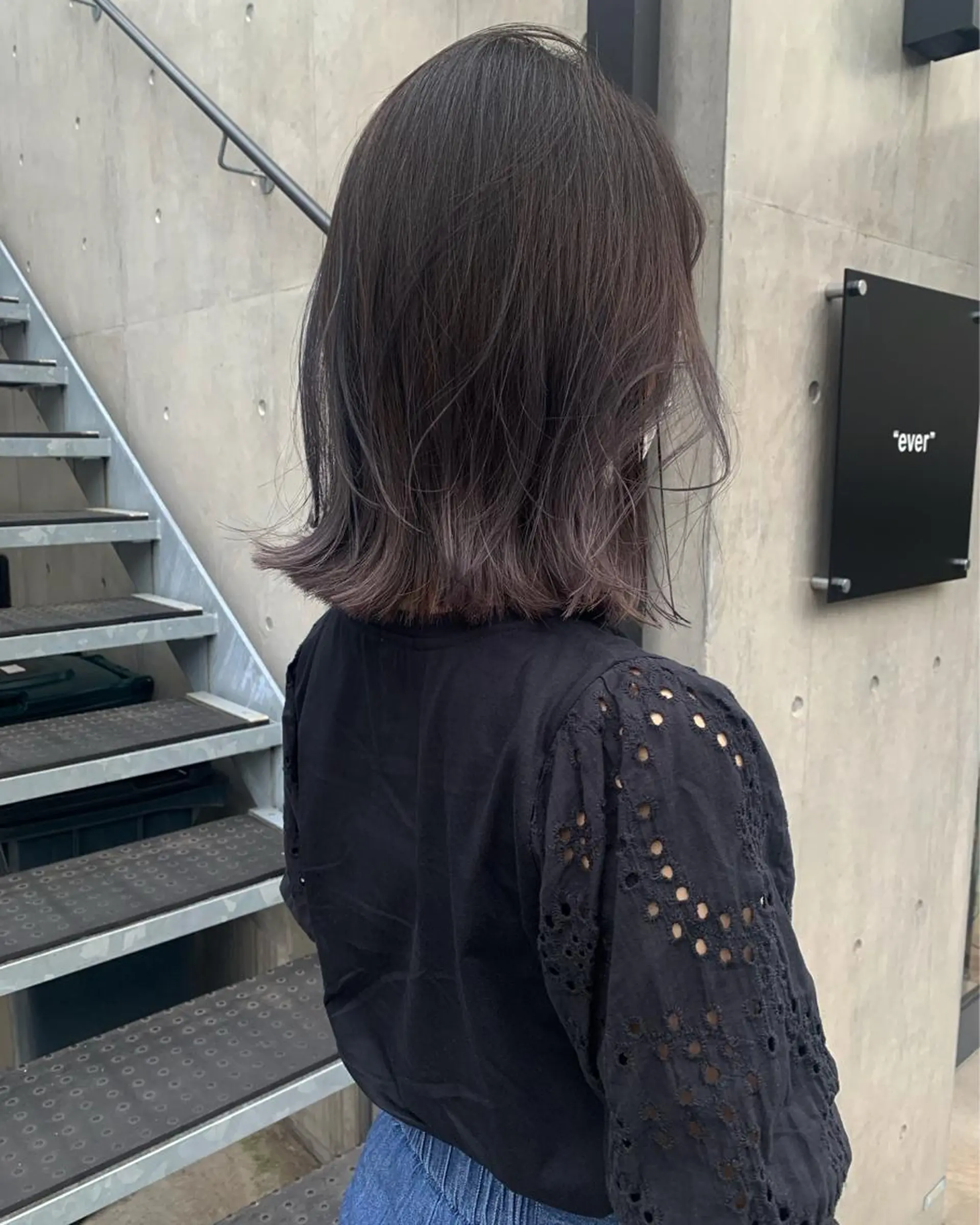 ショート カラー アッシュ グラデーションカラー カット ヘアカラー トリートメント 柔らかブラウン/顔周 りレイヤー♡ユウシのヘアスタイル