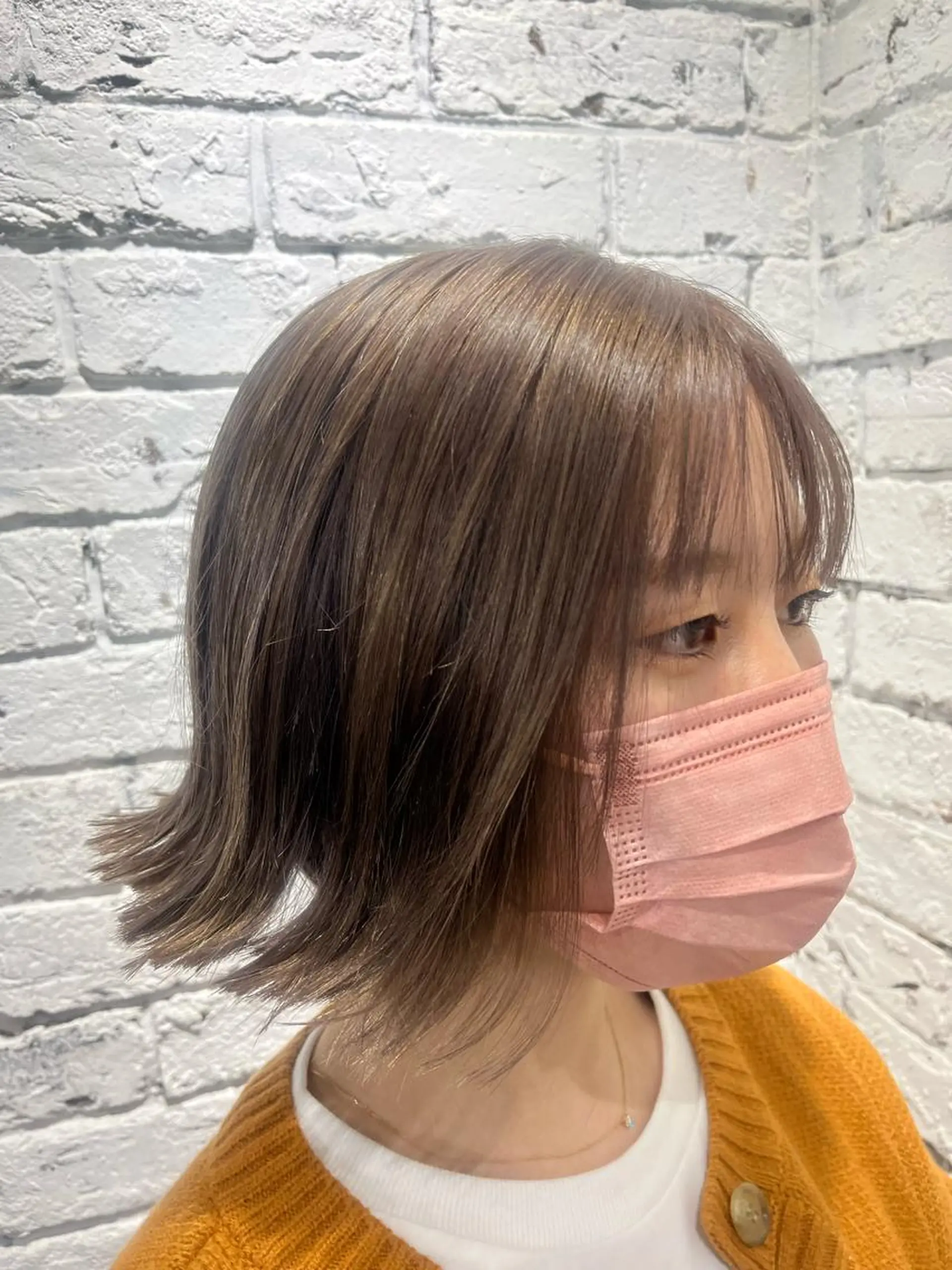 ミディアム カラー 杉本 直樹のヘアスタイル