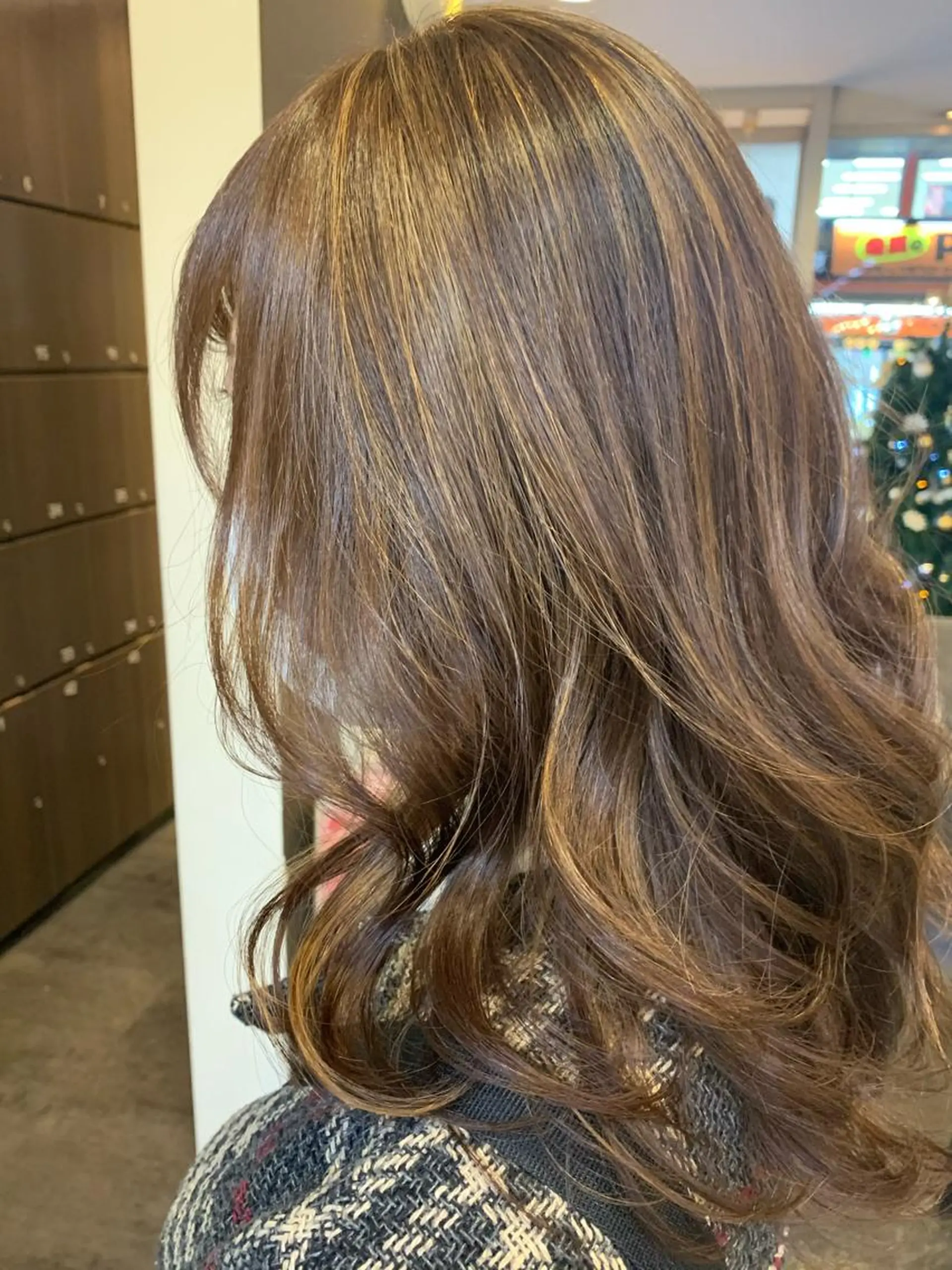 ロング カラー 平野 優奈のヘアスタイル