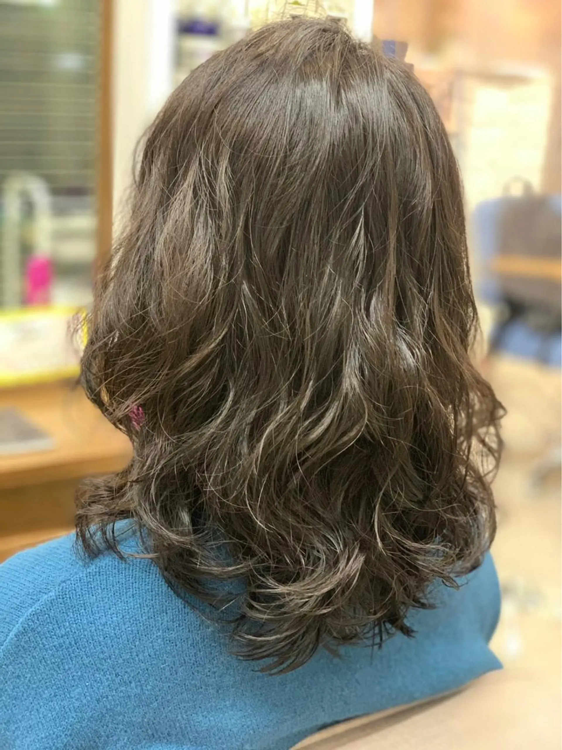 ミディアム パーマ 🌈似合わせカット 中村隆寛のヘアスタイル